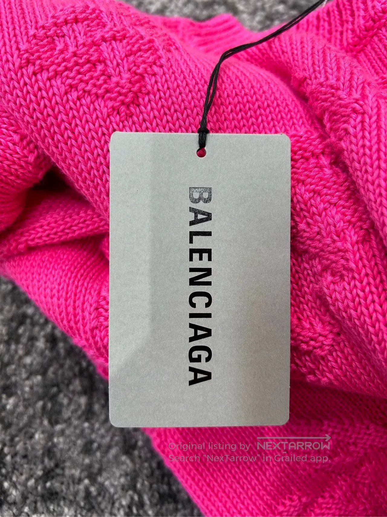 Balenciaga balenciaga 3d printed logo sweater. Size S / US 4 / IT 40 - 4 Thumbnail