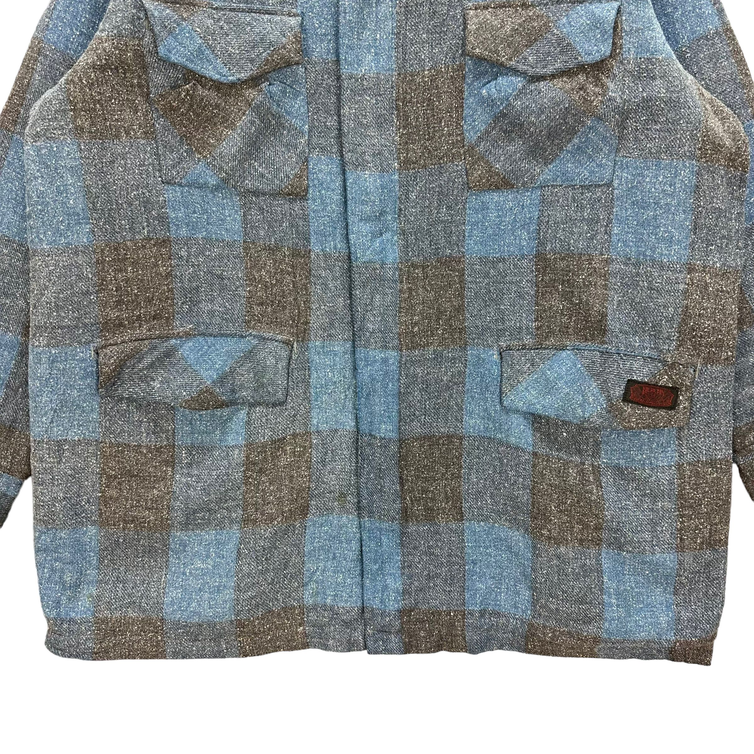 Vintage RUSTIC BOY TARTAN WOOL JACKET #8200-212 Size US XL / EU 56 / 4 - 3 Thumbnail