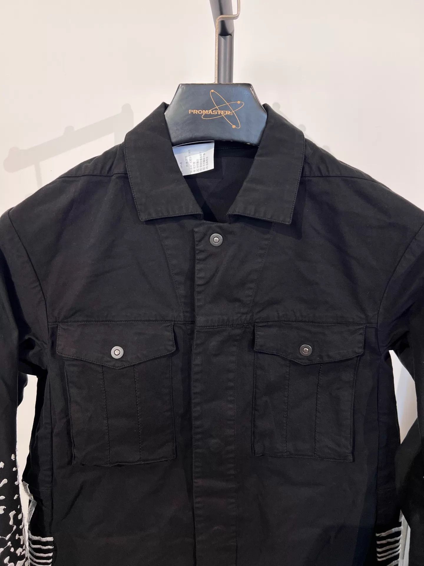 Boris Bidjan Saberi BBS 11by bbs S1B embroidered work shirt jacket S Size US S / EU 44-46 / 1 - 3 Thumbnail