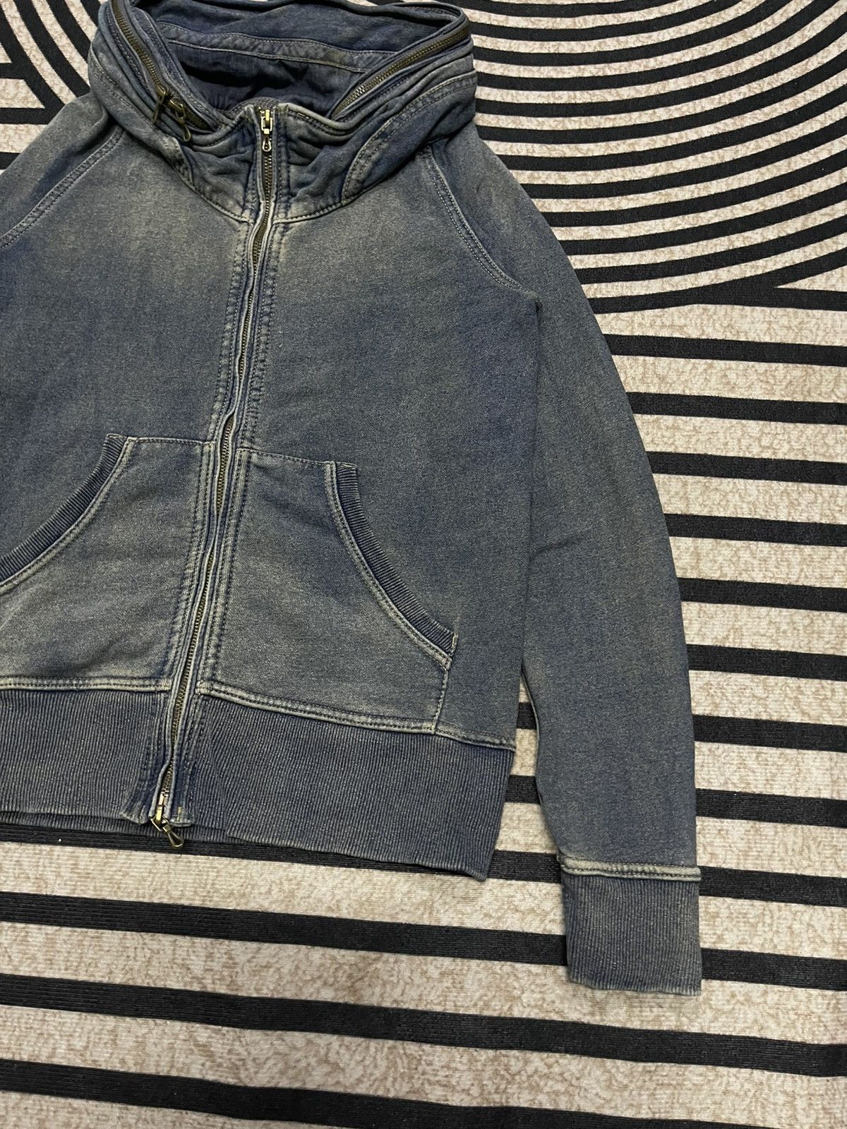 If Six Was Nine 1990s GOA BONO SERIES INDIGO DYED PATINA FADED RARE Size US S / EU 44-46 / 1 - 5 Thumbnail
