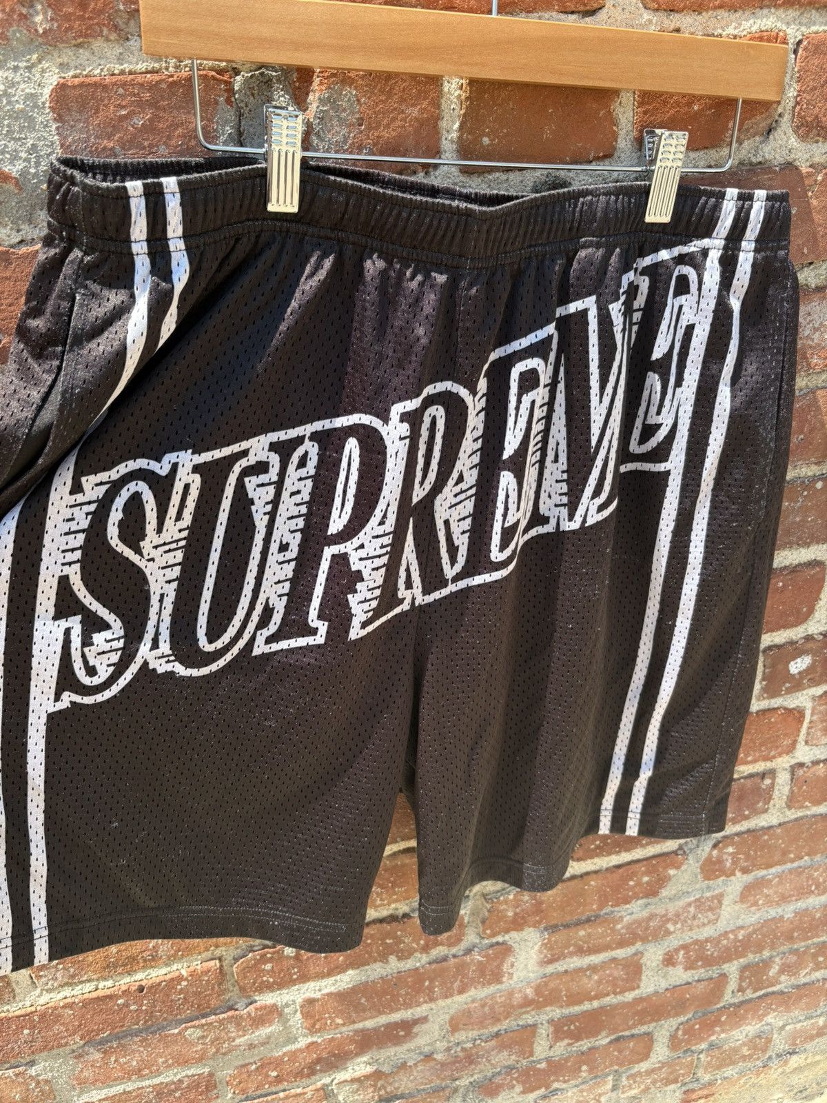 Supreme Mesh Shorts Slap Shot