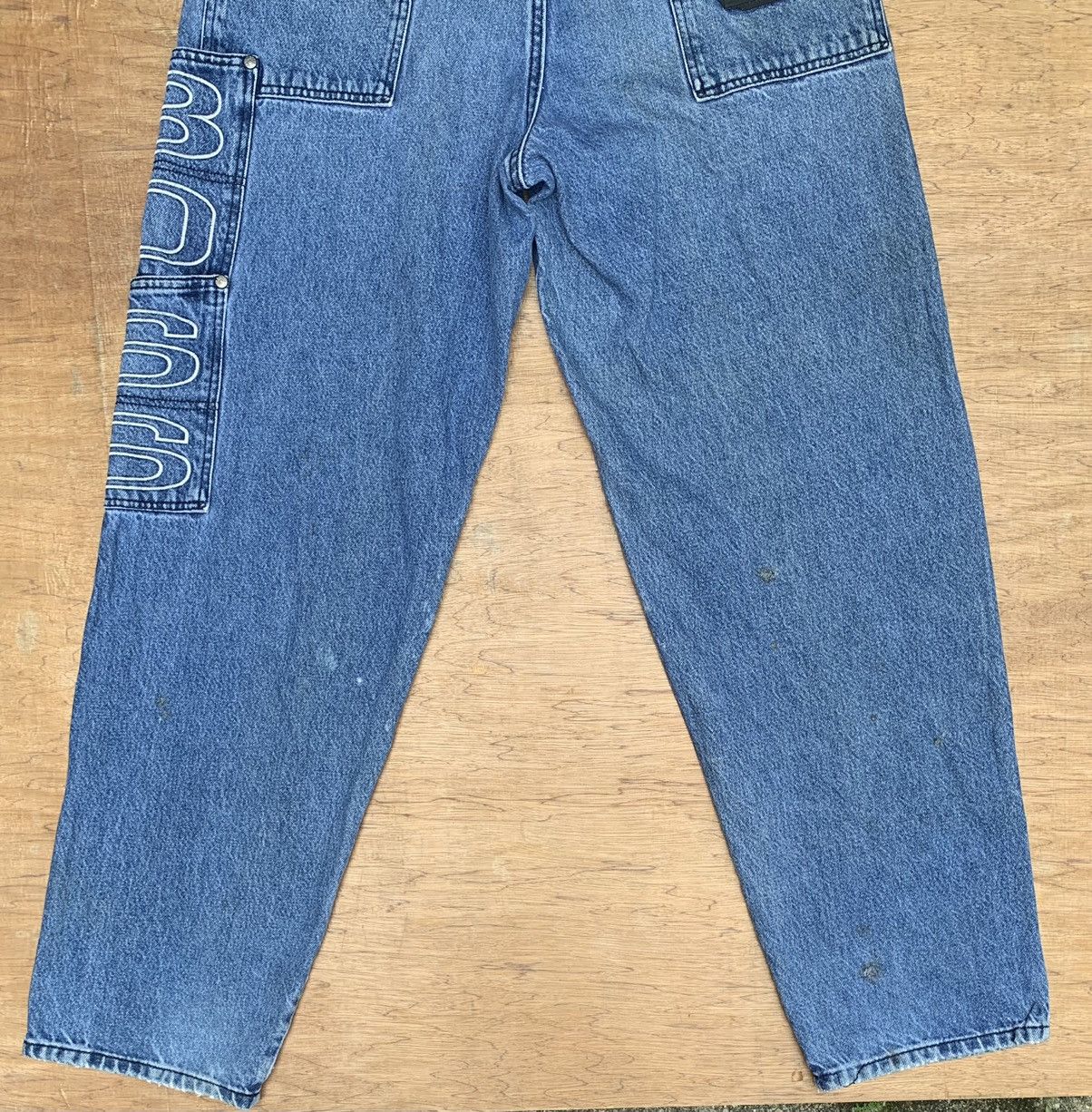 Hugo Boss Vintage 90s Boss Baggy Hip Hop Denim Jeans Pants Size US 31 - 15 Thumbnail