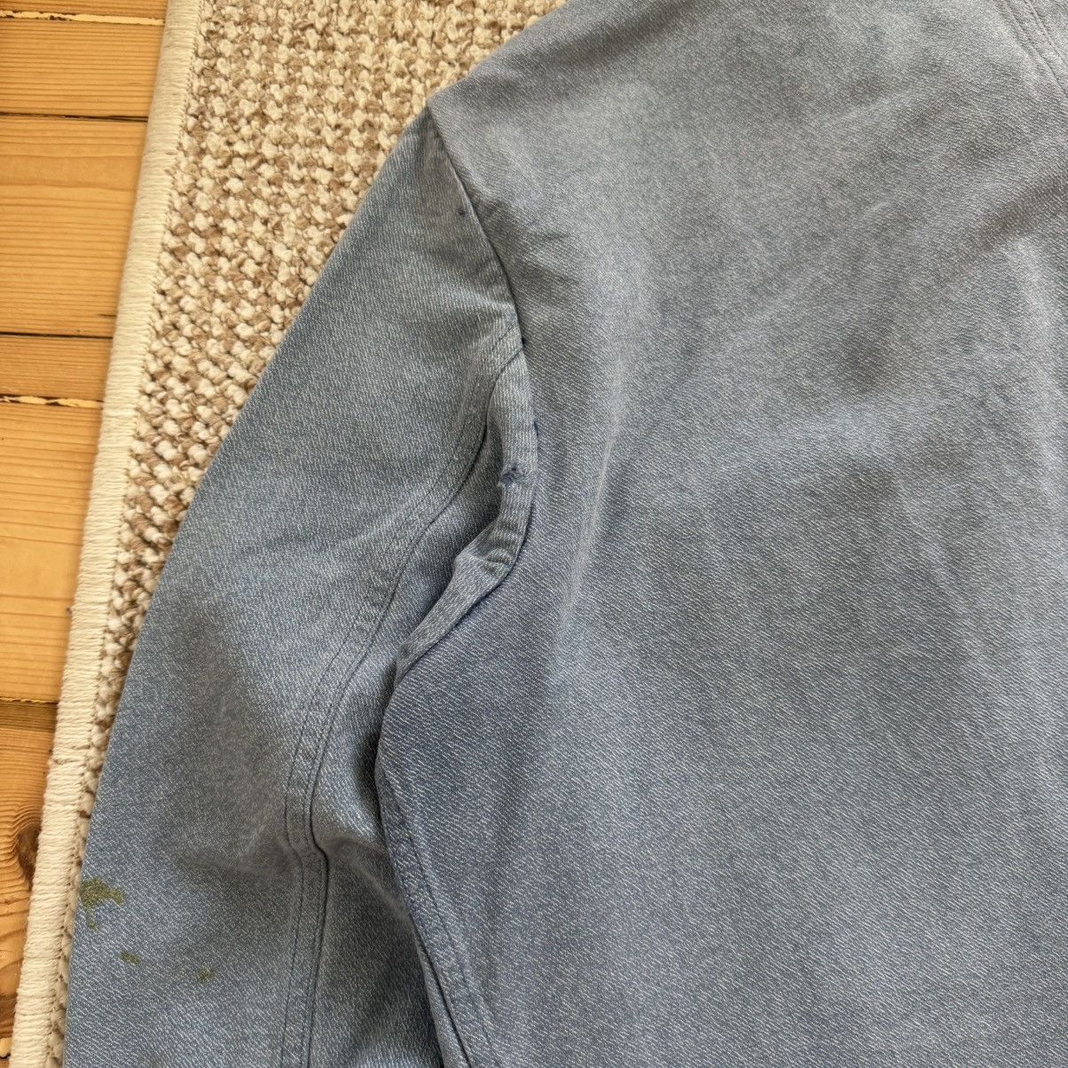 Le Laboureur French vintage sun faded repaired works jacket Size US L / EU 52-54 / 3 - 17 Thumbnail