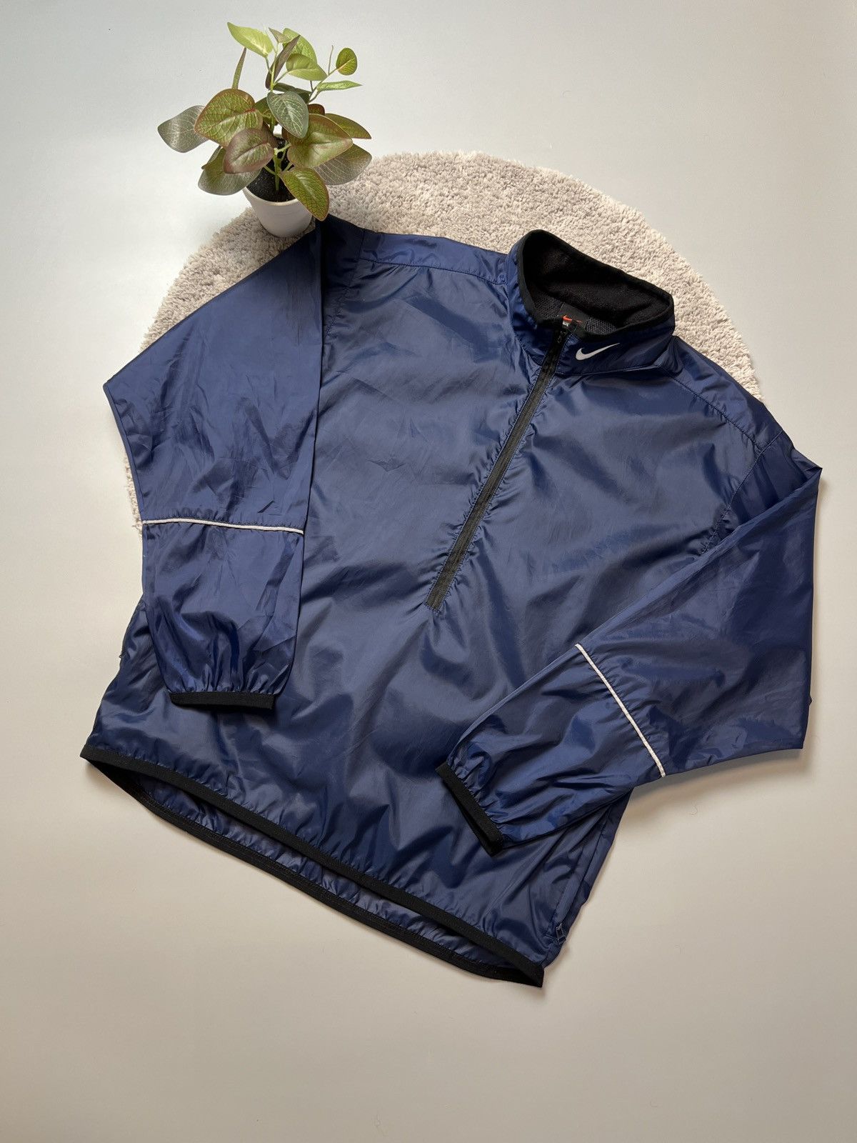 Nike × Vintage 90’s NIKE RETRO TRACK JACKET SWOOSH Y2K Size US S / EU 44-46 / 1 - 1 Thumbnail