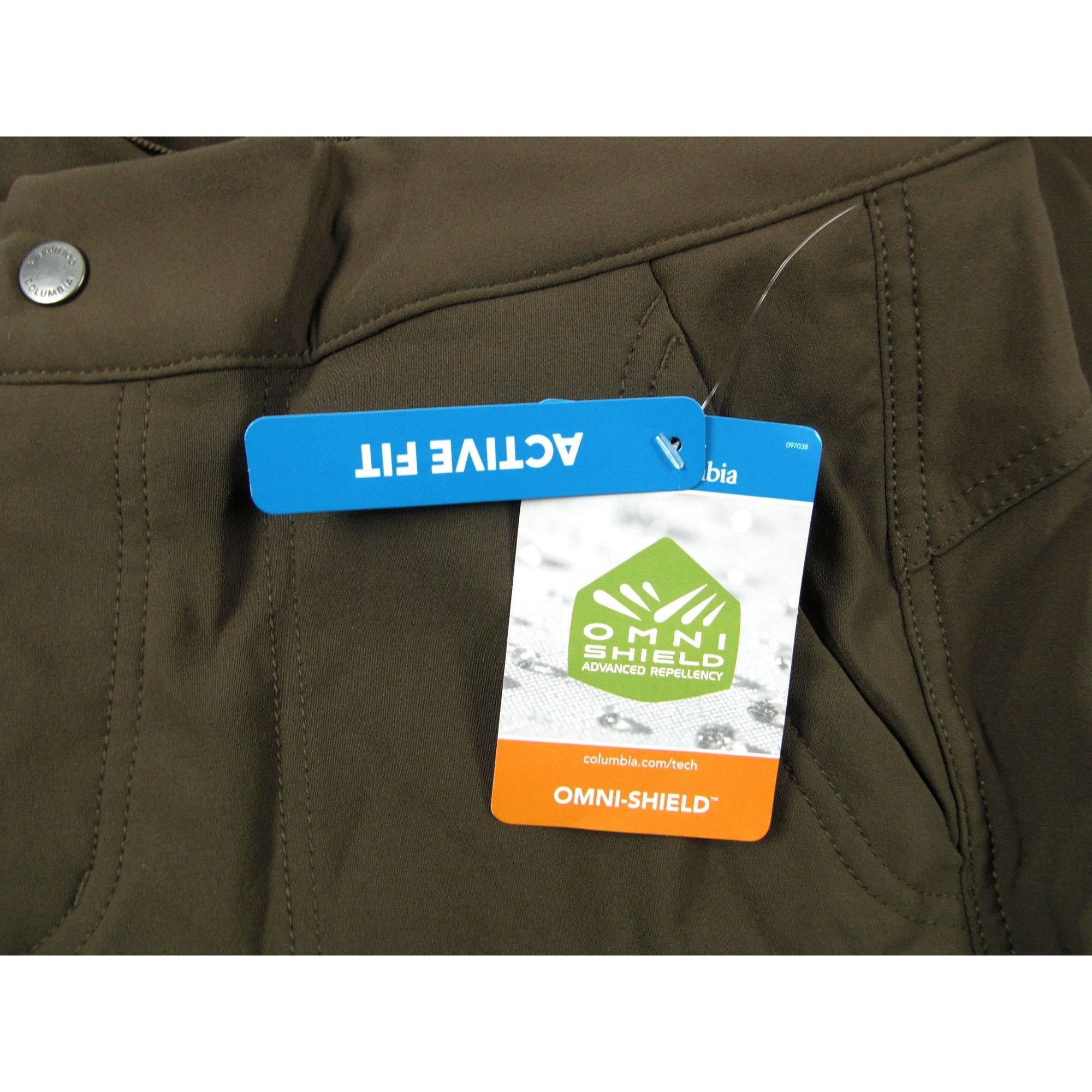 Columbia Columbia Women's Arden Point Lined Straight Leg Pants, Olive Size 32" / US 10 / IT 46 - 6 Thumbnail