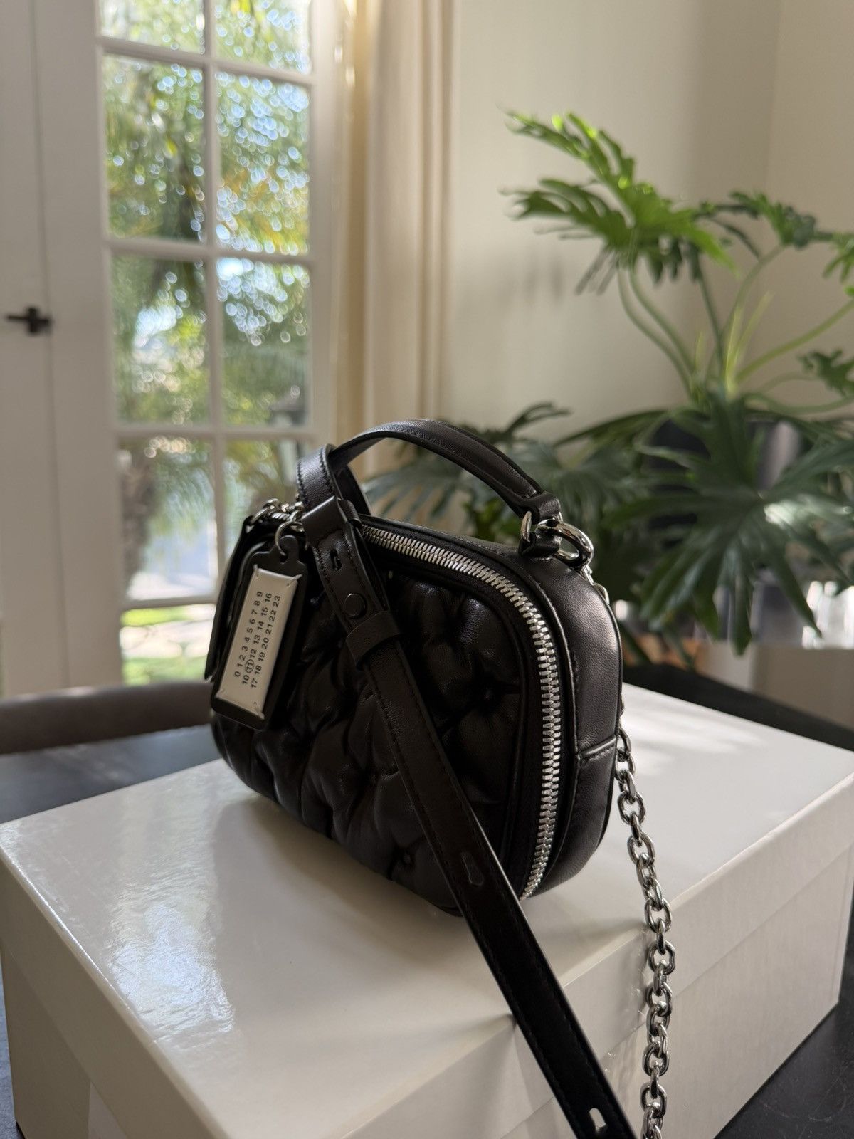 Maison Margiela Maison Margiela Glam Slam Black Belt Bag Size ONE SIZE - 3 Thumbnail