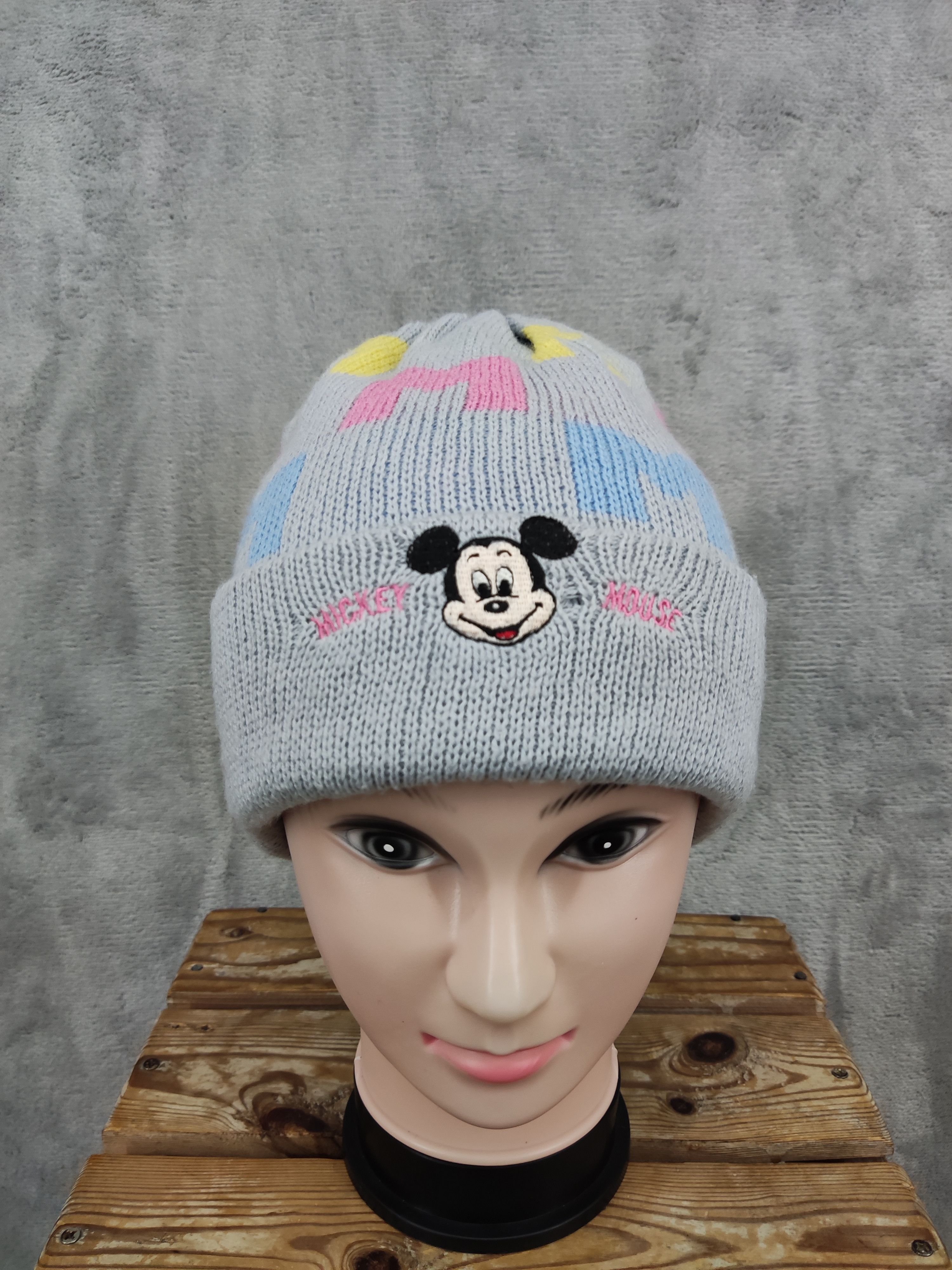 Disney × Mickey Mouse × Vintage Vintage Disney Mickey Mouse Beanie Hat Size ONE SIZE - 1 Thumbnail