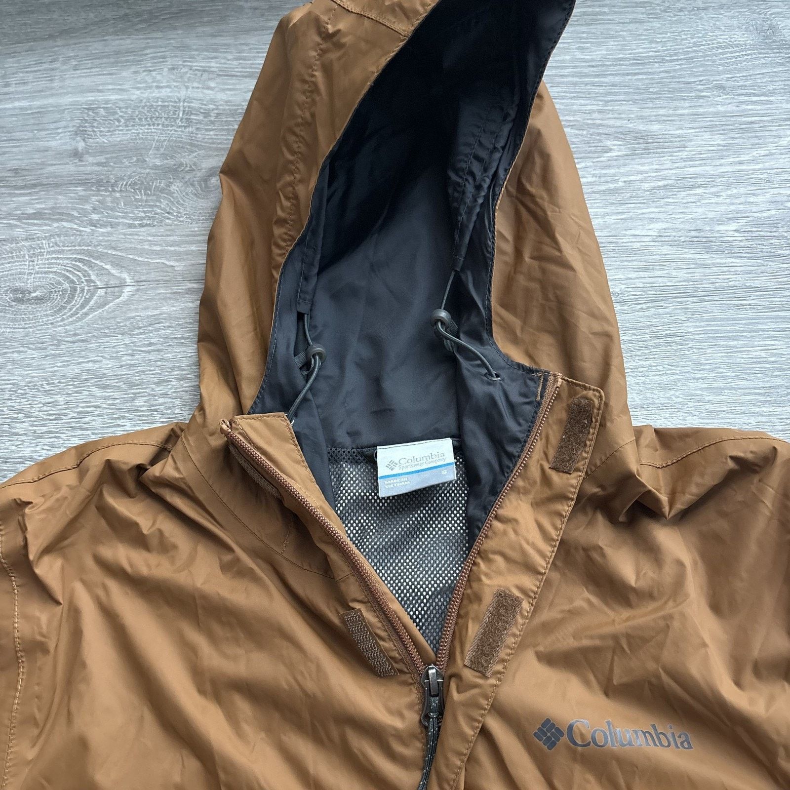 Columbia Columbia Men's Omni-Tech Rain Jacket Hooded Waterproof S Size US S / EU 44-46 / 1 - 4 Thumbnail