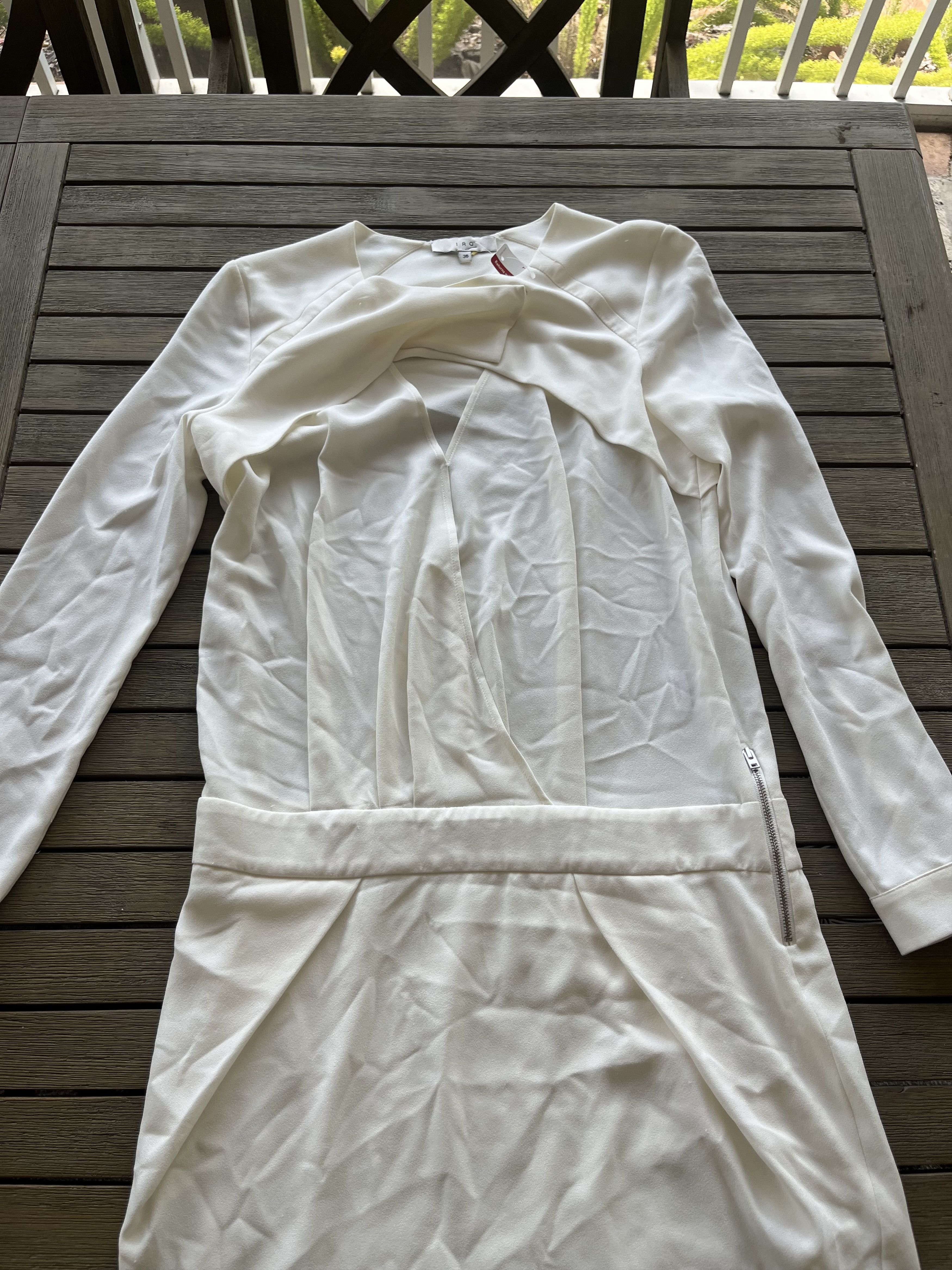 Iro × Vintage IRO White Dress Size XS / US 0-2 / IT 36-38 - 1 Thumbnail
