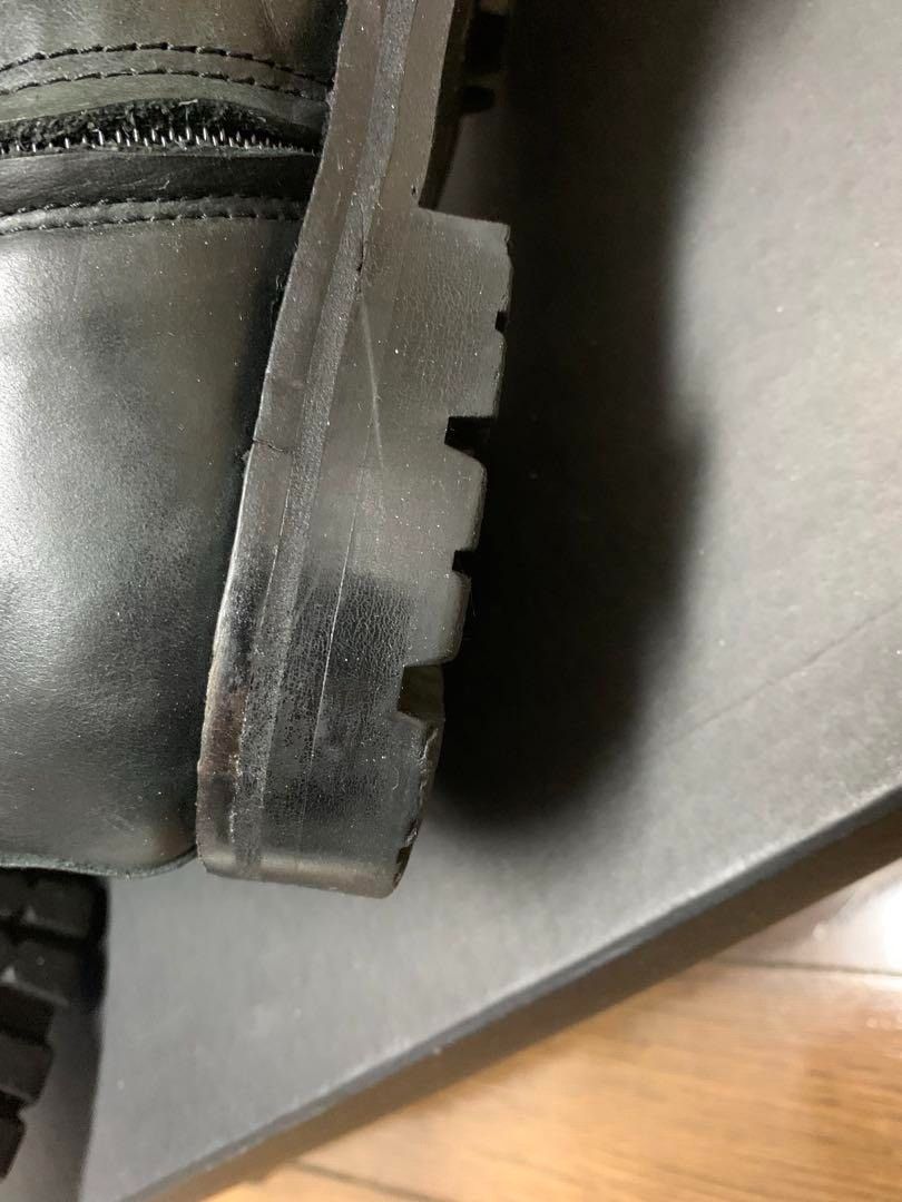 yohji yamamoto POUR HOMME 2013aw モンキーブーツ Yohji Yamamoto Yohji Yamamoto POUR HOMME 2013AW Side Zip