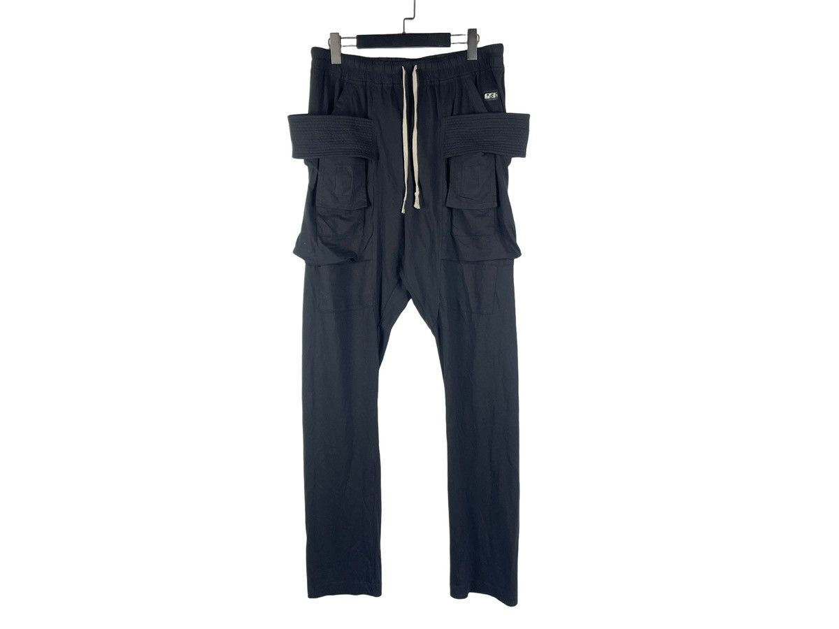 Rick Owens Drkshdw Rick Owens Drkshdw Drawstring Creatch Cargo Pants SS21 Size US 34 / EU 50 - 1 Thumbnail