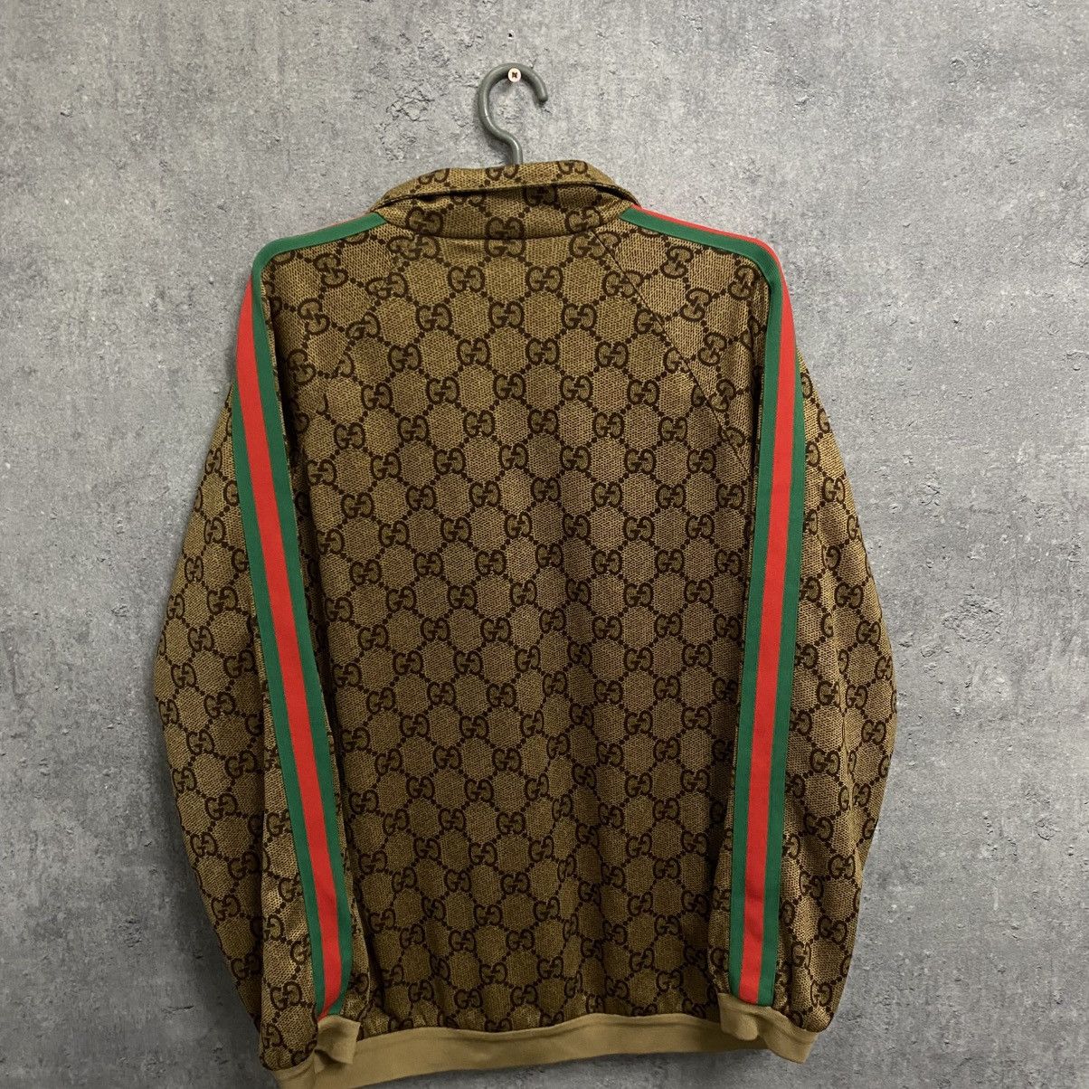 Gucci Vintage Monogram Gucci Full Zip Jacket GG Hoodie Olypmic Size US L / EU 52-54 / 3 - 10 Thumbnail