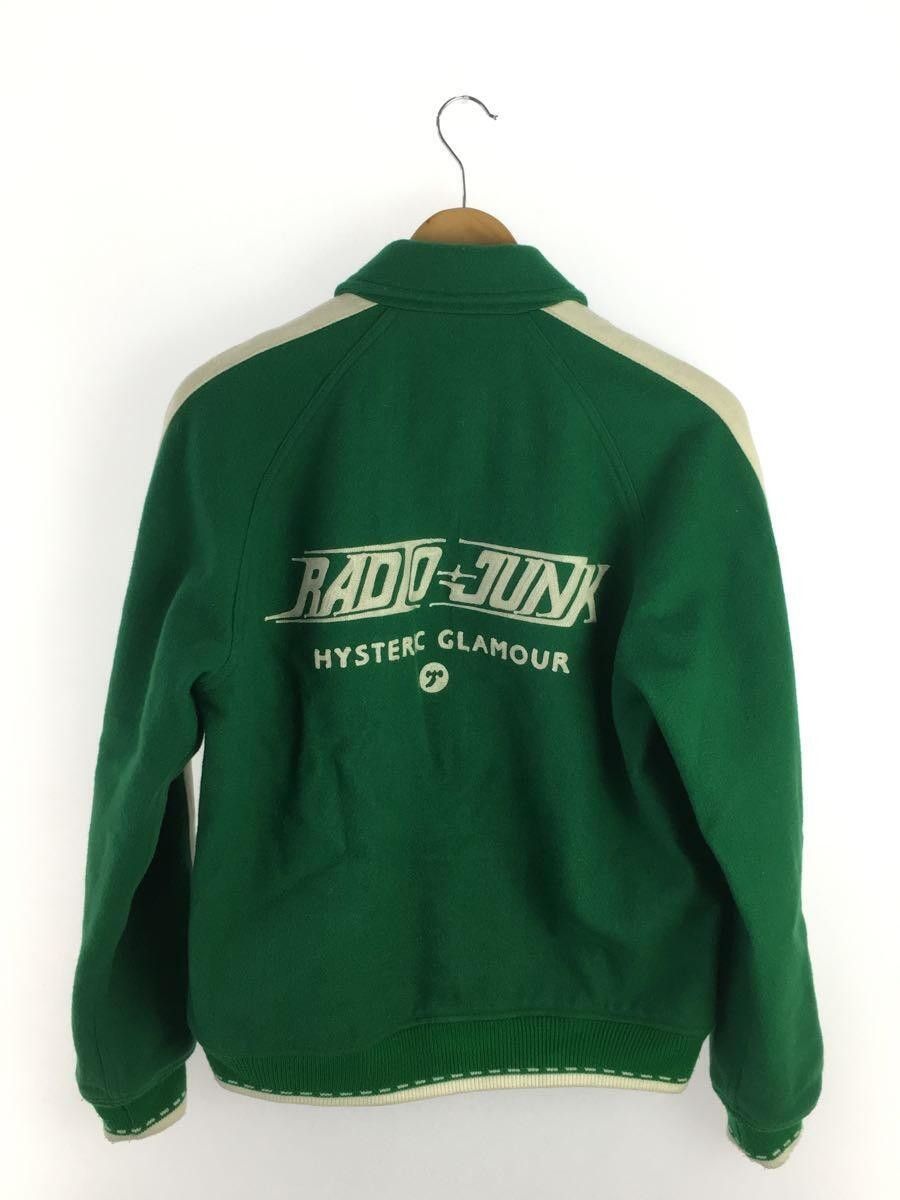Hysteric Glamour "RADIO JUNK" Wool Baseball Jacket Size US M / EU 48-50 / 2 - 2 Thumbnail