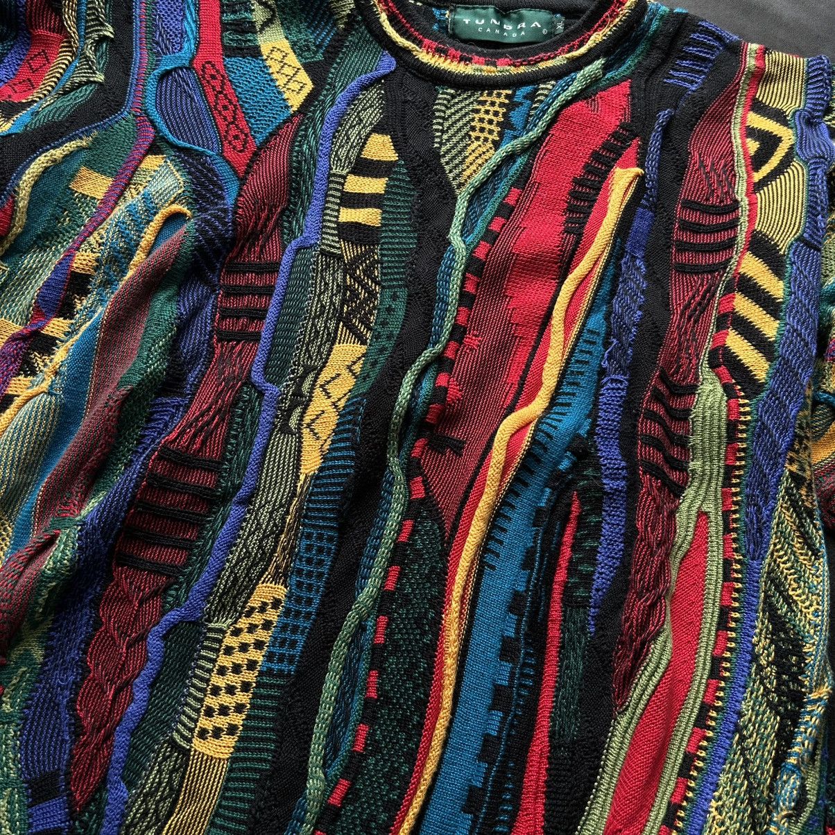 Tundra × Tundra Canada × Vintage Vintage 90's Tundra 3D knit