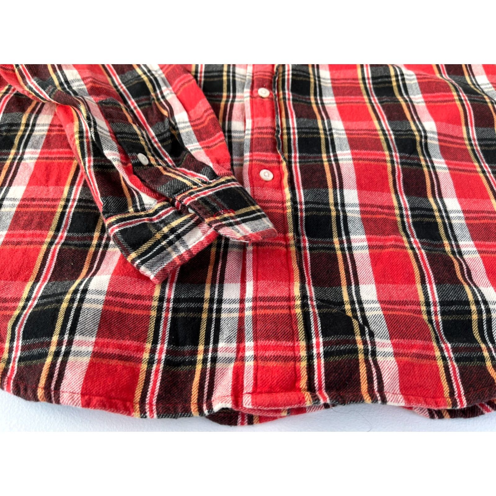 Ralph Lauren VINTAGE Ralph Lauren Jeans Co. Button-Down Shirt M Red Plaid 90s Mens Button-Down Shirt Size US M / EU 48-50 / 2 - 4 Thumbnail