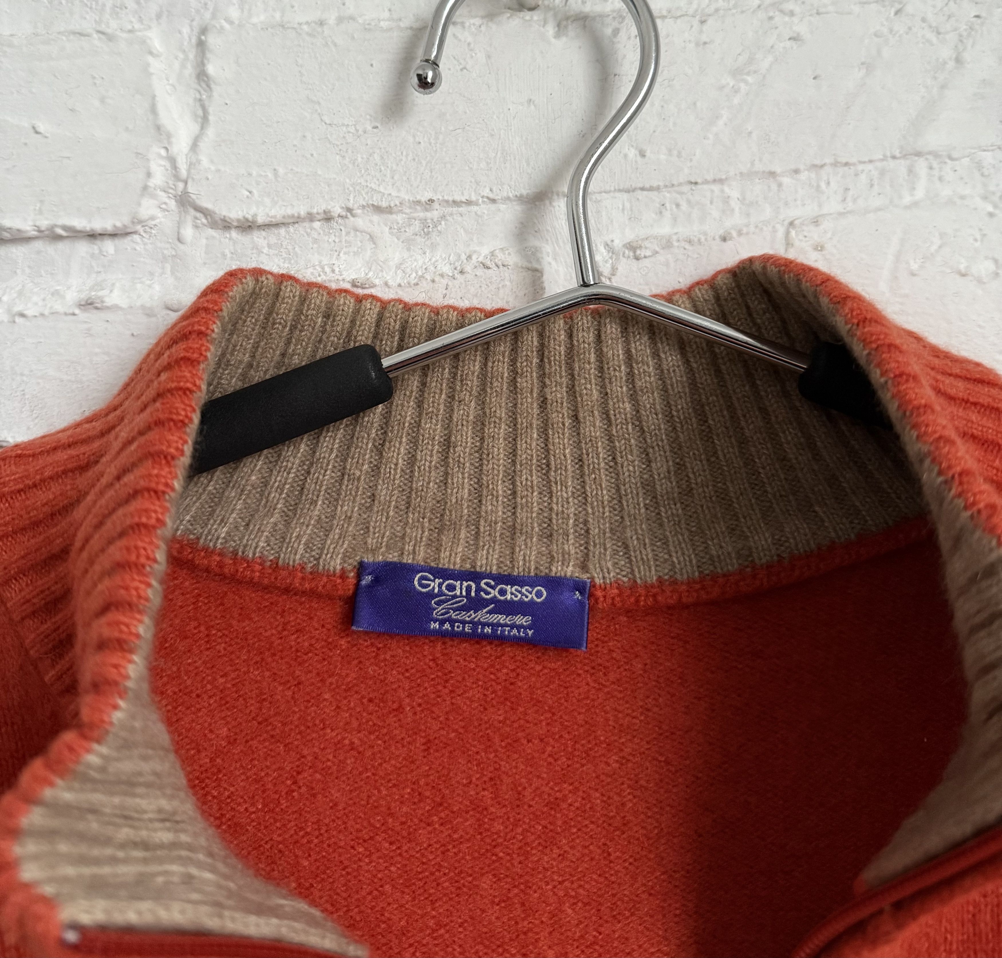 Gran Sasso Gran Sasso cashmere zip jumper Size US M / EU 48-50 / 2 - 2 Thumbnail