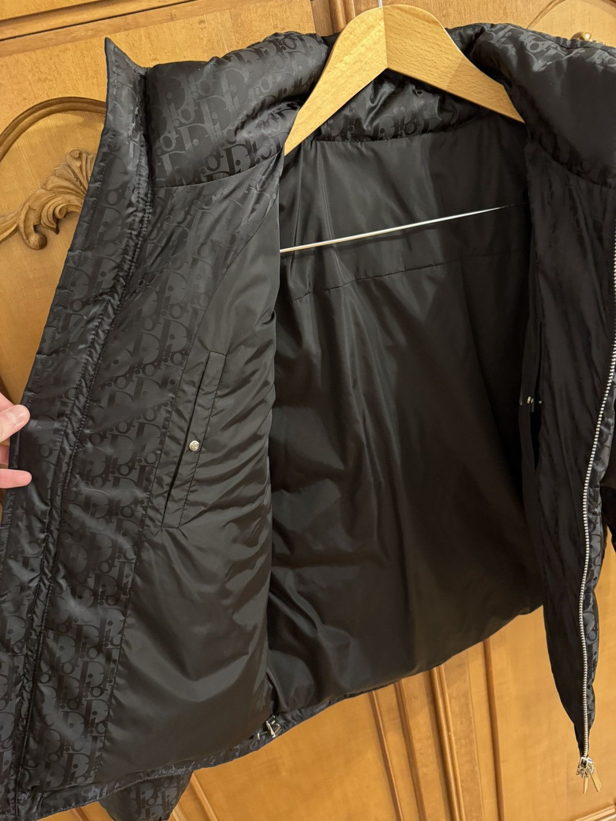 Dior Dior Oblique Puffer Jacket Black Size US S / EU 44-46 / 1 - 6 Thumbnail