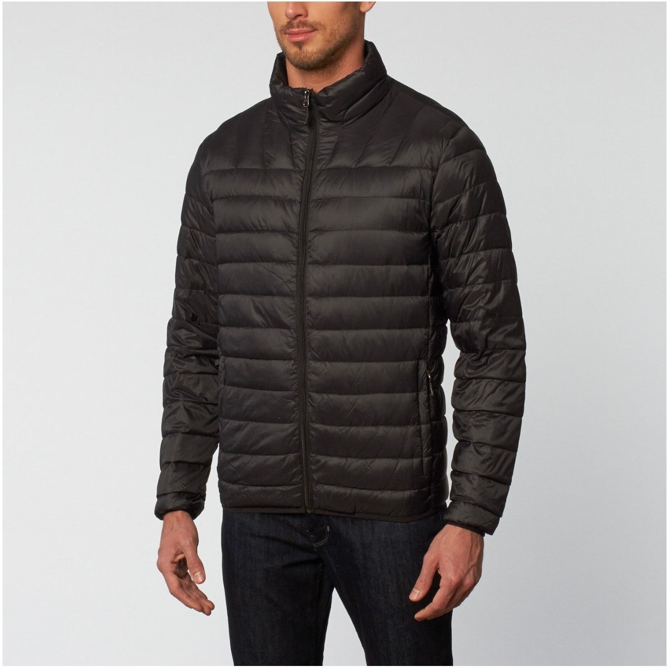 Cole Haan Cole Haan Packable Down Jacket XXL Black Lightweight Travel Size US XXL / EU 58 / 5 - 1 Thumbnail
