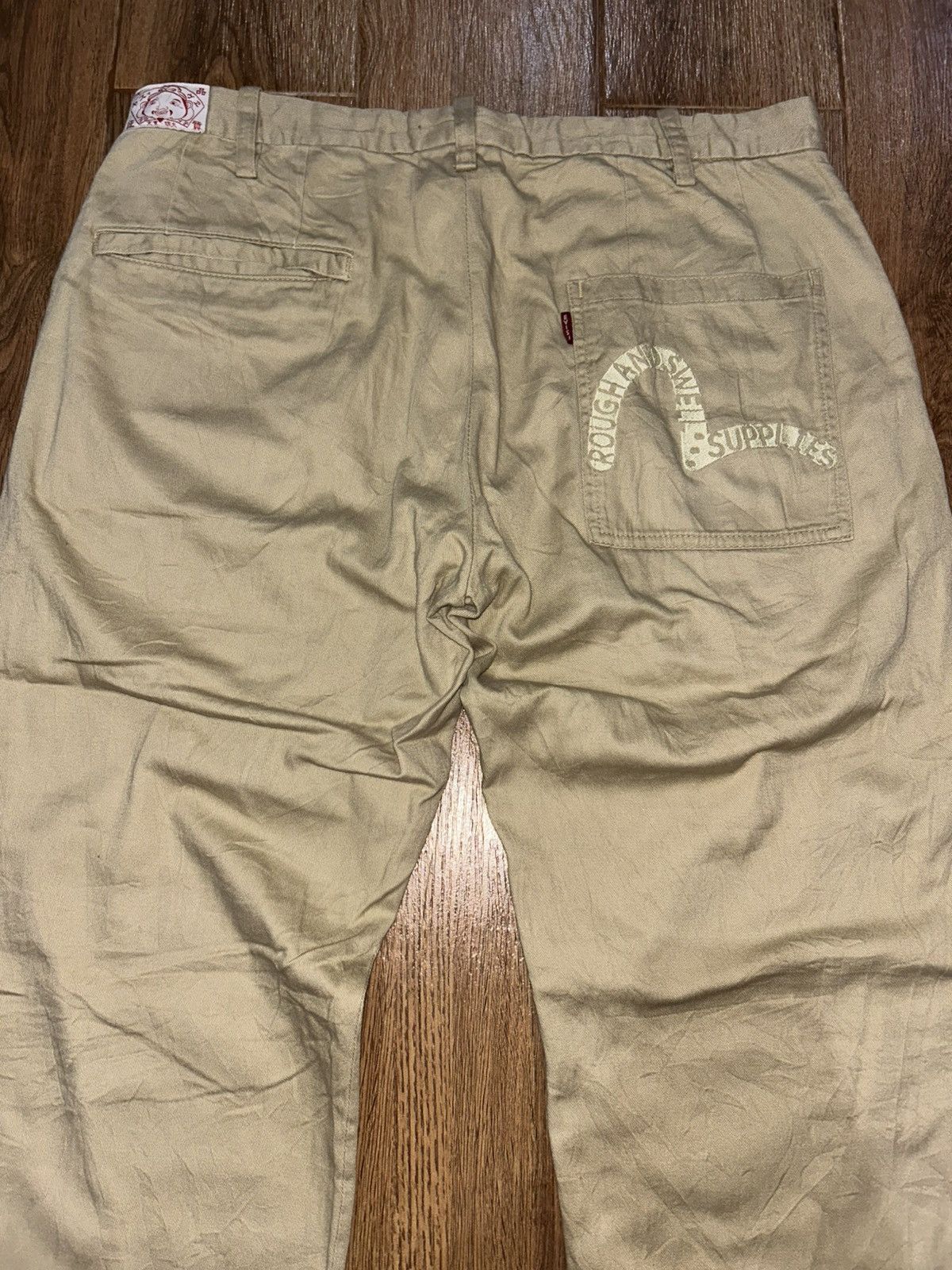 Evisu Evisu Rough and Swell Supplies Seagull Embroidery Pants Size US 32 / EU 48 - 3 Thumbnail