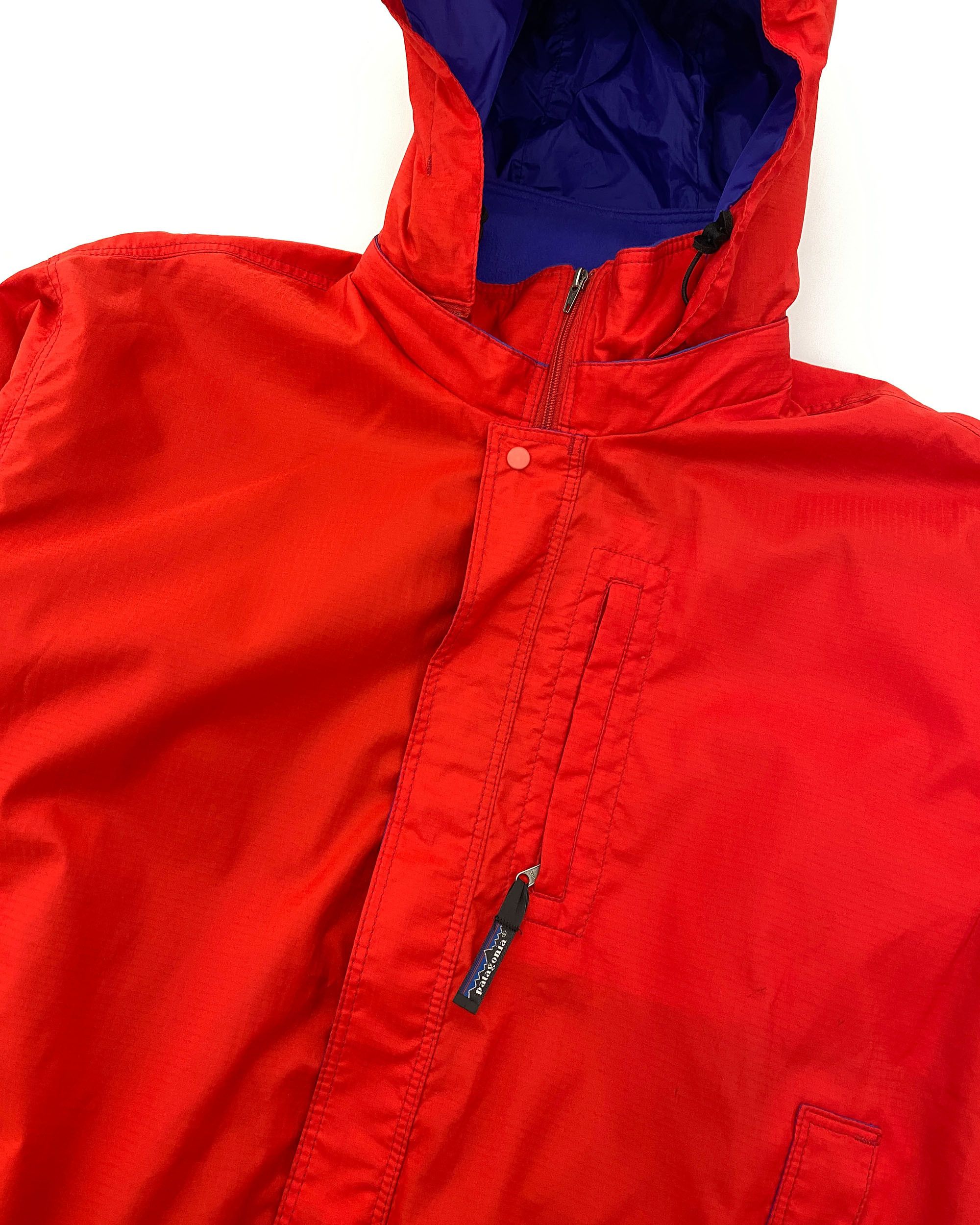Patagonia SS1993 1990s Made in USA Ripstop Hooded Jacket Size US L / EU 52-54 / 3 - 4 Thumbnail