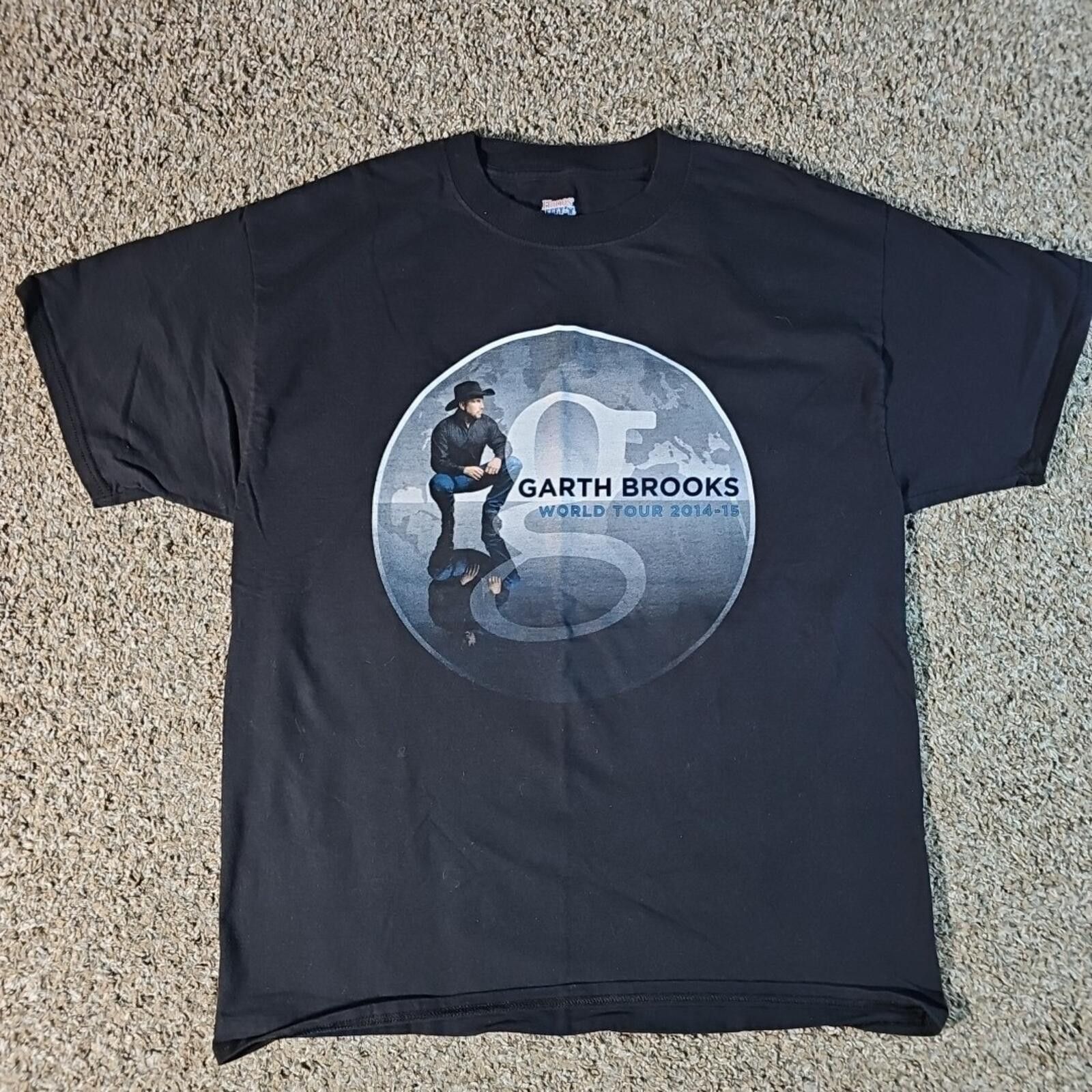 Tornado Mart Garth Brooks World Tour 2014-2015 Tshirt Hanes Beefy L Size US L / EU 52-54 / 3 - 1 Thumbnail