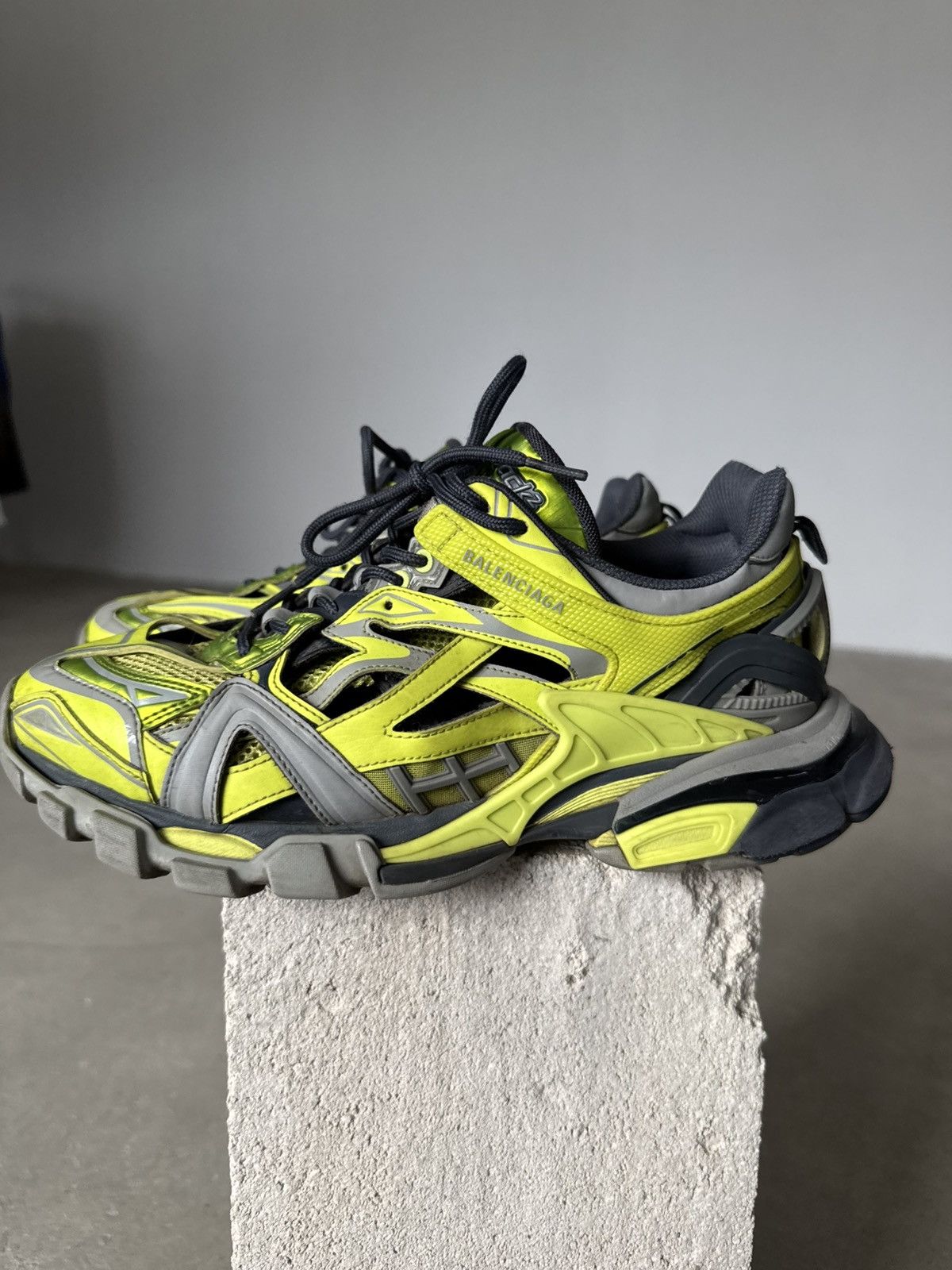 Balenciaga Balenciaga Track 2.0 Sneakers Green Grey Size US 8.5 / EU 41-42 - 14 Thumbnail