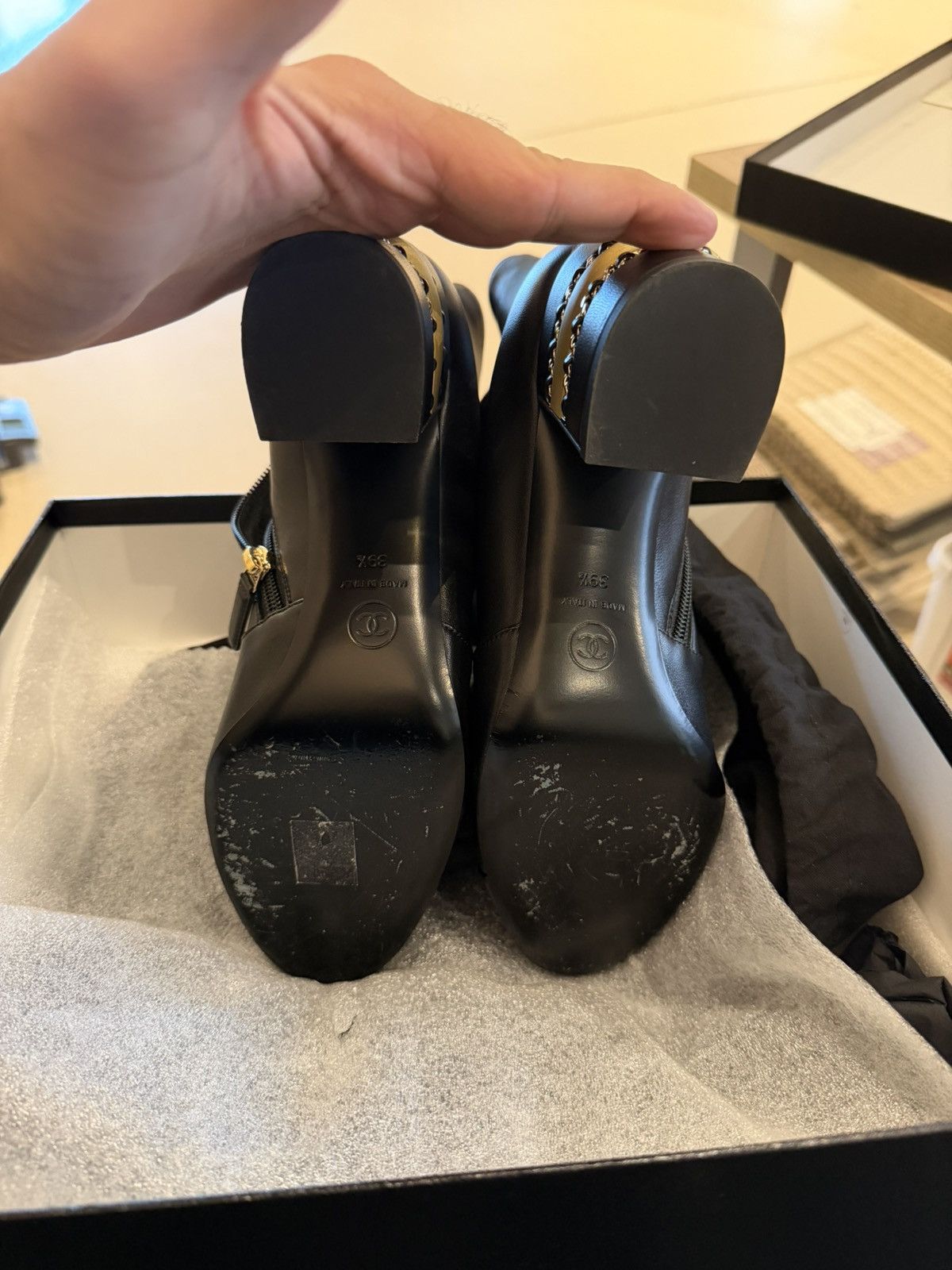Chanel Chanel Ankle Boots Size US 8.5 / IT 38.5 - 12 Thumbnail