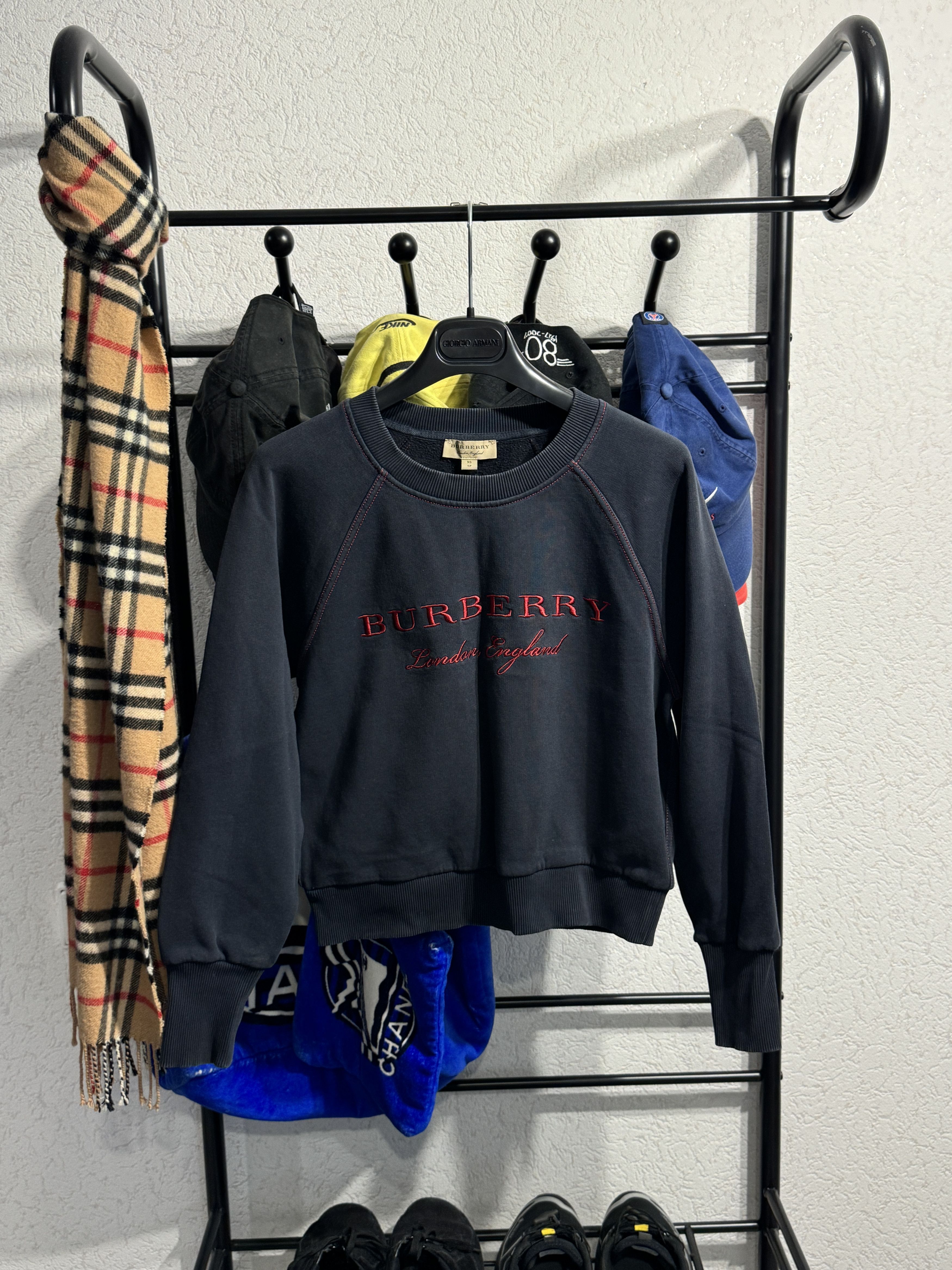 Burberry Burberry cotton logo sweatshirt Size XS / US 0-2 / IT 36-38 - 1 Thumbnail