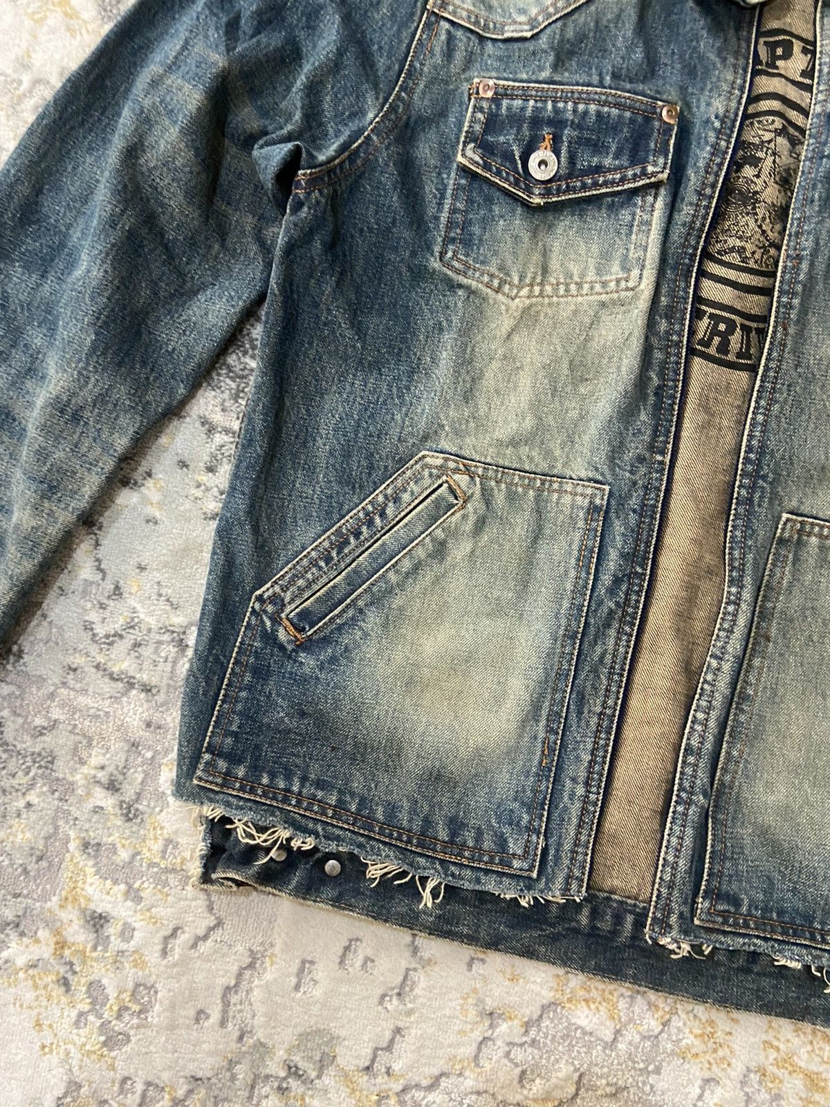 Japanese Brand × Other denim Flip The Script vintage style denim grunge Size US M / EU 48-50 / 2 - 5 Thumbnail