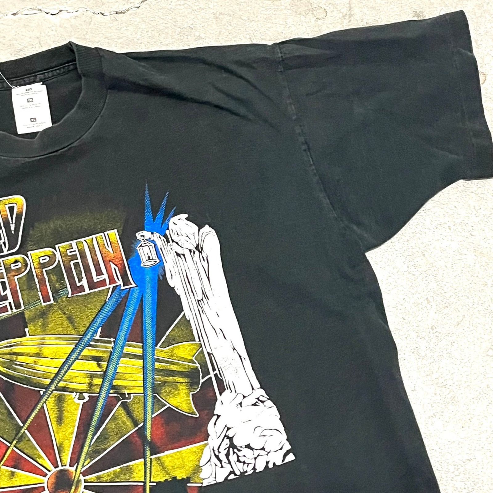 Band Tees × Vintage Vintage 1998 Led Zeppelin Parking Lot Band T-shirt M/L Size US L / EU 52-54 / 3 - 6 Thumbnail