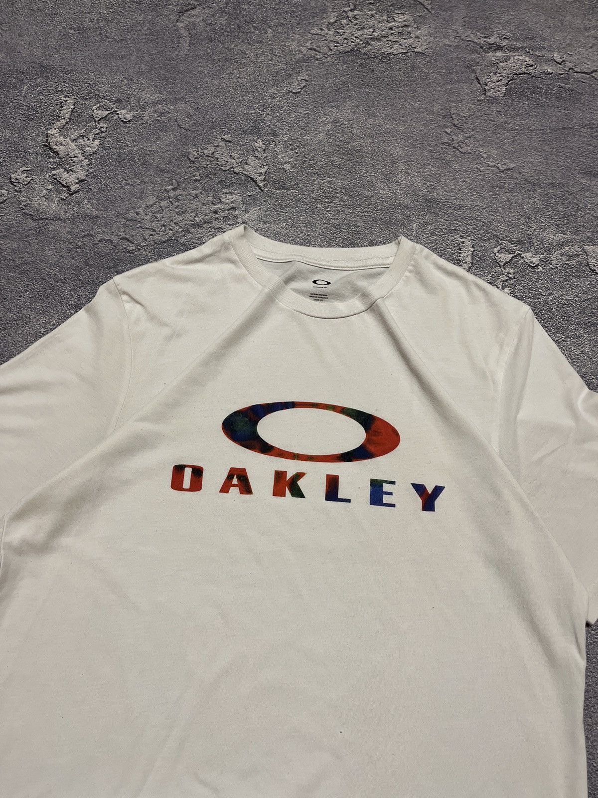 Oakley × Vintage Oakley Big Logo Tee Y2K Size US M / EU 48-50 / 2 - 2 Thumbnail
