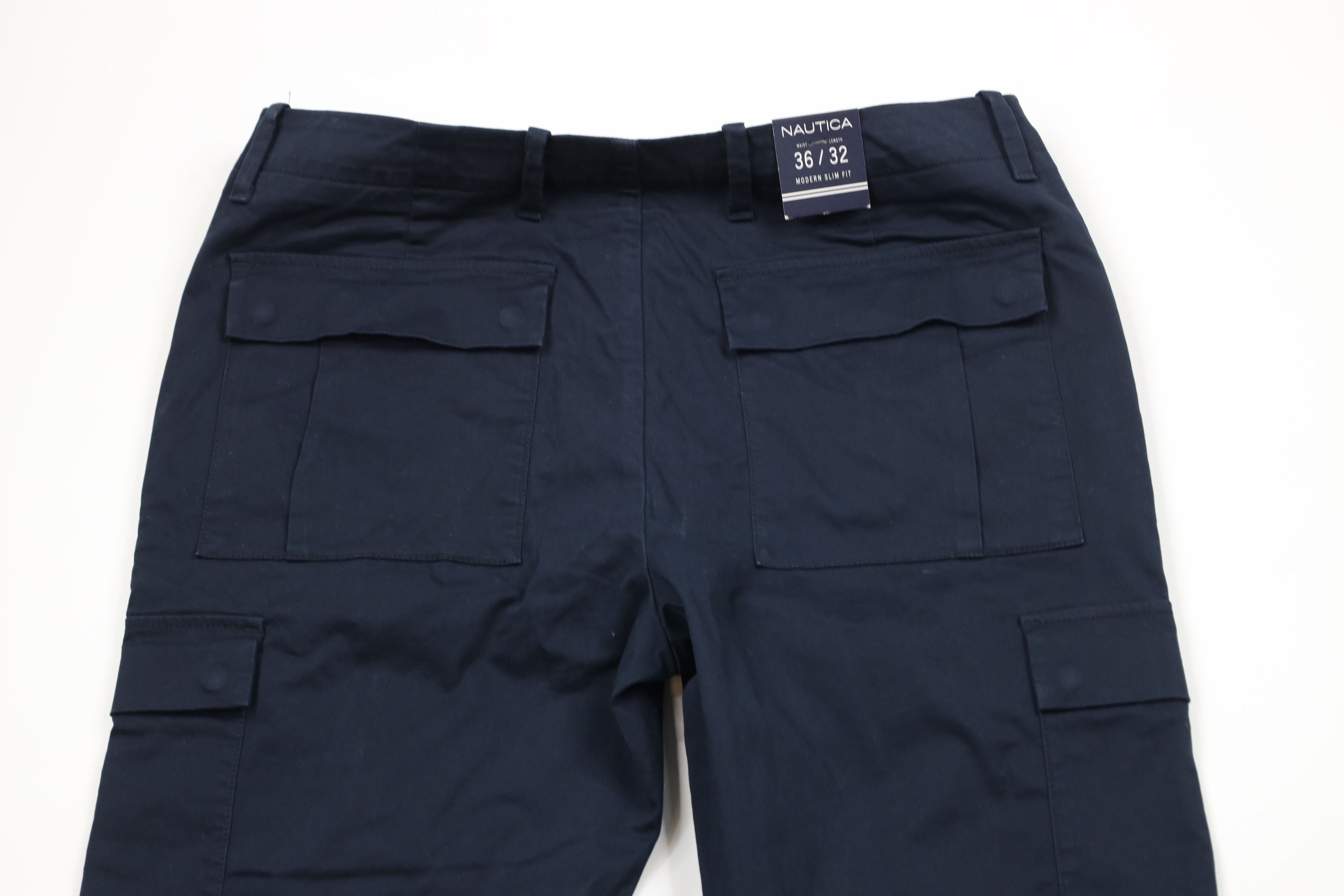 Nautica × Vintage Deadstock Vintage Y2K Nautica Fit Military Style Cargo Pants Size US 36 / EU 52 - 8 Thumbnail