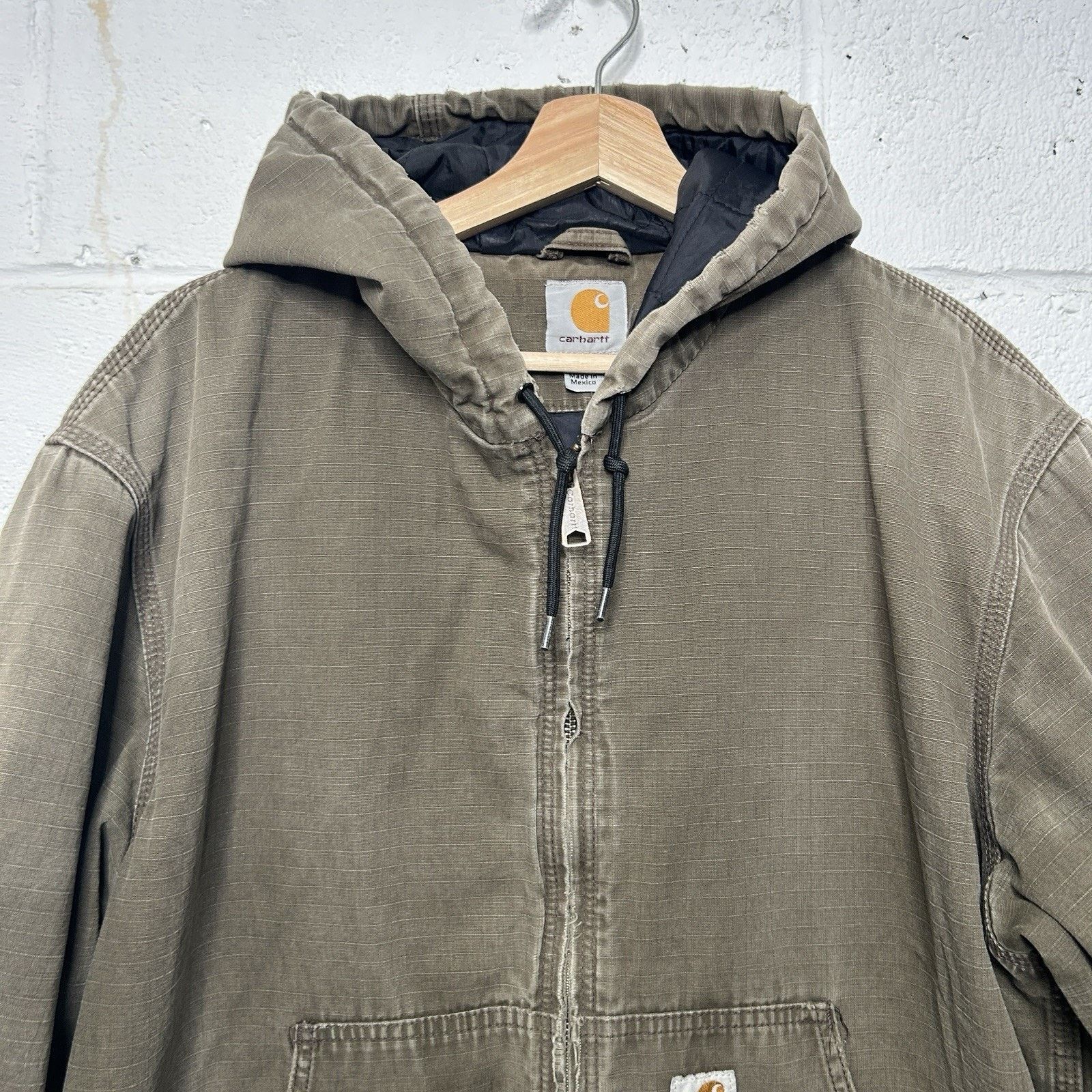Carhartt Vintage Carhartt Ripstop Active Jacket “Coffee Brown” Size US L / EU 52-54 / 3 - 3 Thumbnail