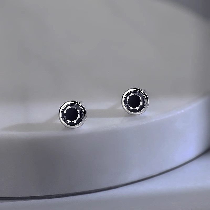 Jewelry × Sterling Silver New Design Earrings Gothic Punk One pairs Jewelry Spike Size ONE SIZE - 2 Thumbnail