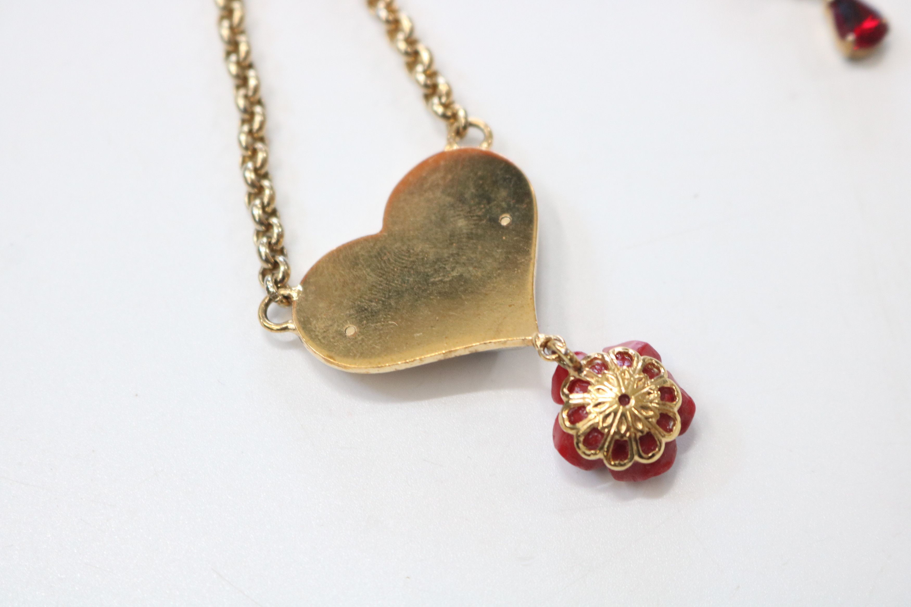 Dolce & Gabbana DOLCE & GABBANA Rose Pendant Necklace Size ONE SIZE - 4 Thumbnail