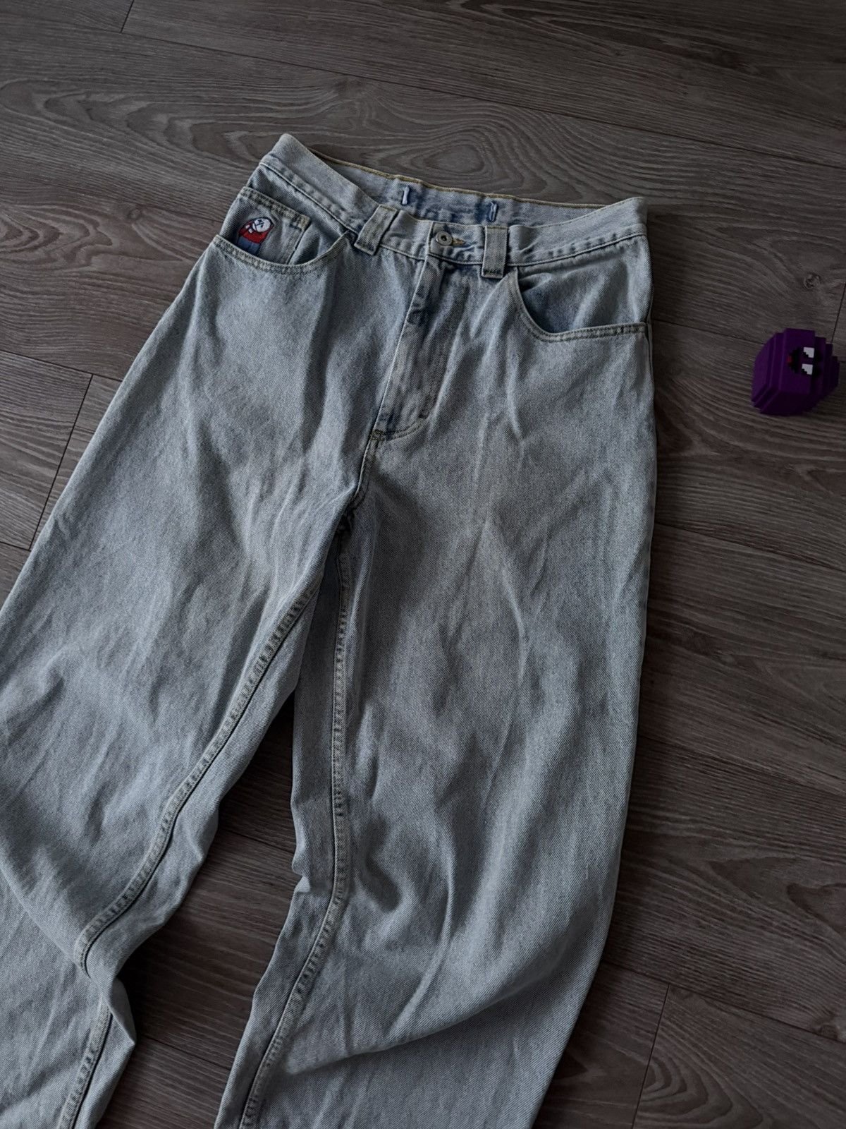 Polar Skate Co. Polar SkateBoard BigBoy Mens Unisex Buggy Jeans Size US 32 / EU 48 - 2 Thumbnail