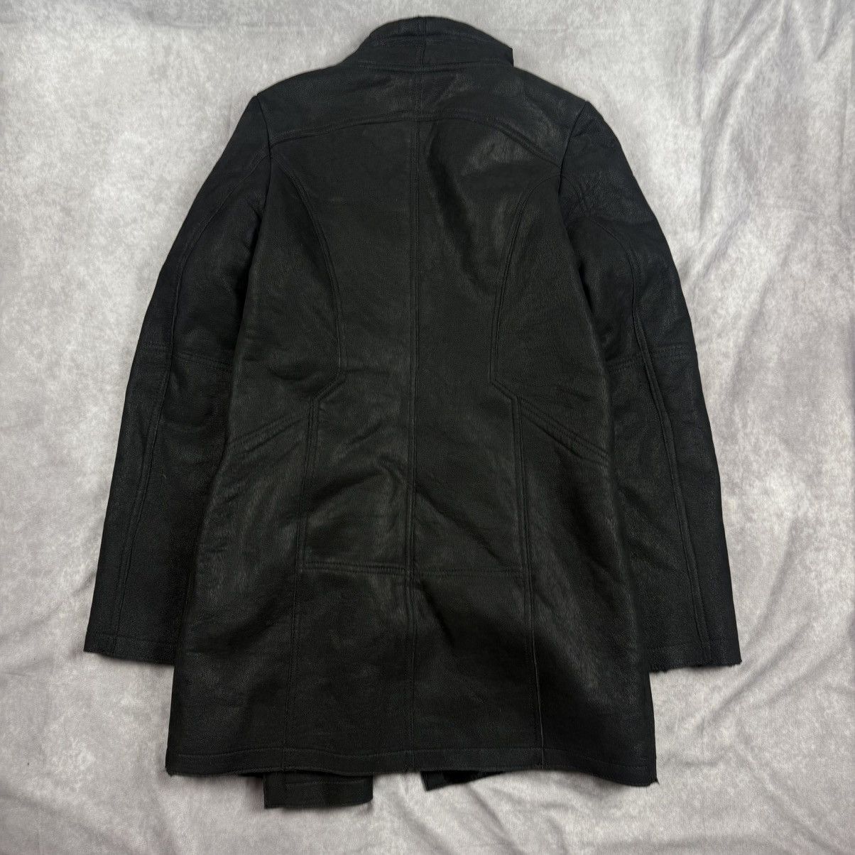Danier Rick Owens Style Asymmetric Danier Leather Jacket Size US XS / EU 42 / 0 - 7 Thumbnail