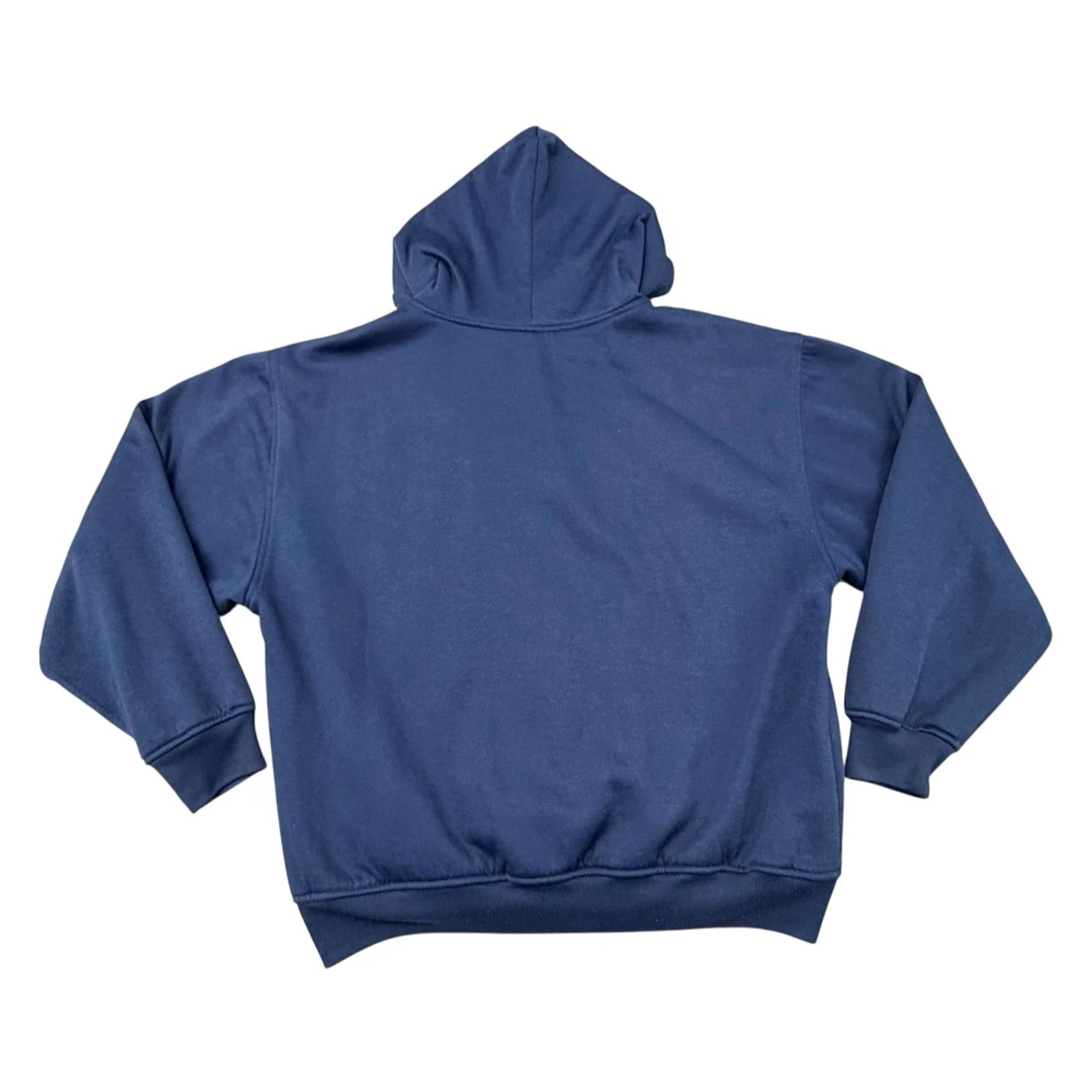 Vintage VINTAGE Franklin Hoodie Mens L Blue Thermal Lined Waffle Faded Boxy 90s Pullover Size US L / EU 52-54 / 3 - 3 Thumbnail