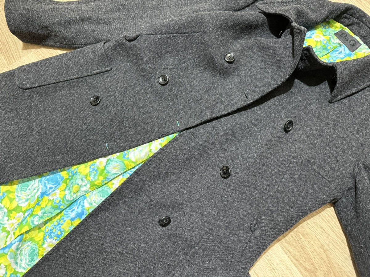 Designer × Dolce & Gabbana × Vintage Dolce & Gabbana wool coat 42 Size M / US 6-8 / IT 42-44 - 9 Thumbnail