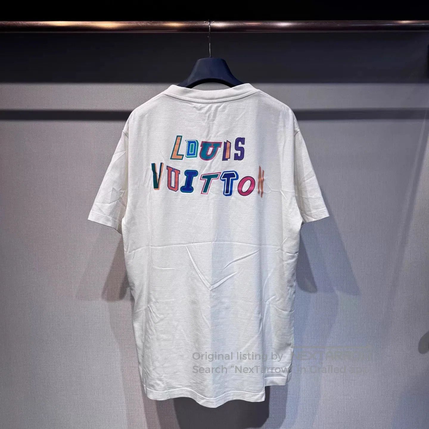 Louis Vuitton White Graphic Short-Sleeve T-Shirt. Size US L / EU 52-54 / 3 - 2 Thumbnail