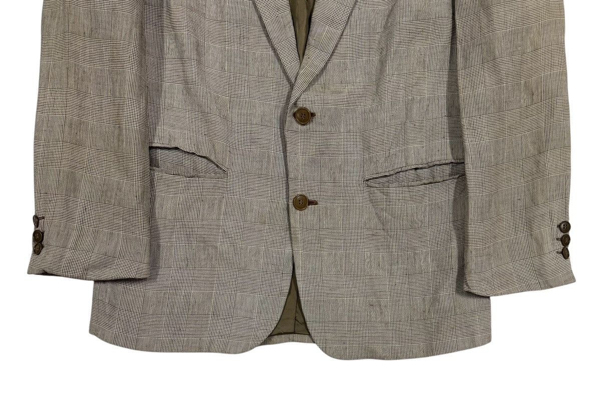 Emporio Armani Vtg🔥Emporio Armani Checkered Blazer Casual Size 48R - 5 Thumbnail
