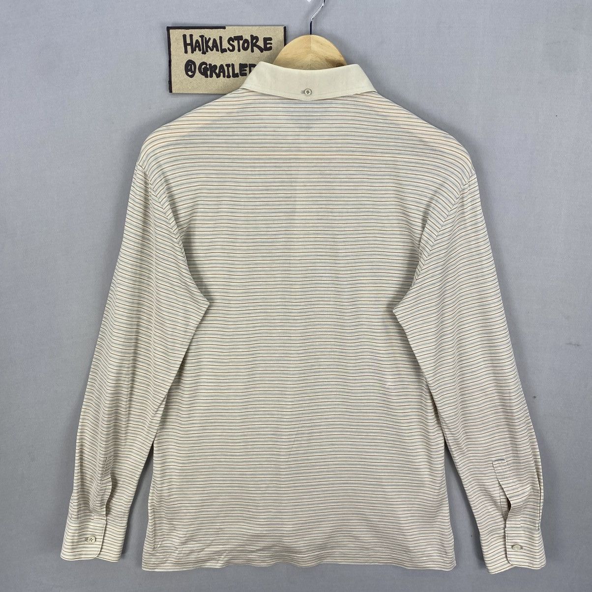 Austin Reed Vintage Austin Reed Polo TShirt Long Sleeve Stripe Casual Size US XS / EU 42 / 0 - 4 Thumbnail