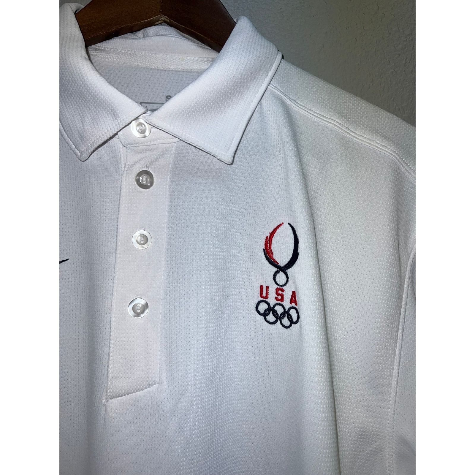 Nike Nike Olympics Polo Shirt Gameday DF USA Olympic Team NWT S Size US S / EU 44-46 / 1 - 3 Thumbnail