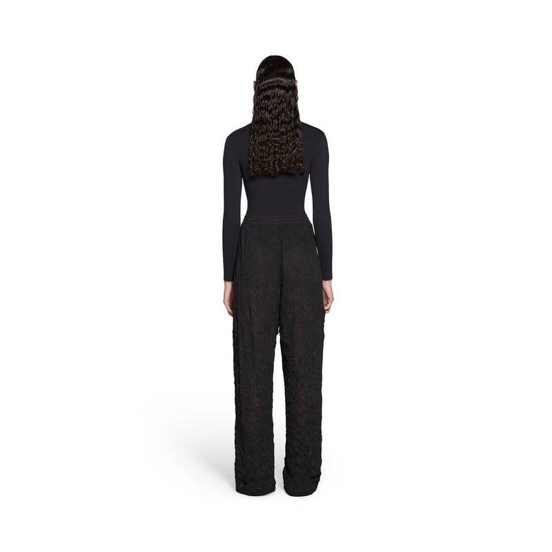 Balenciaga o1in1g0126 Dup / Mesh Baggy Sweatpants in Black Size 28" / US 6 / IT 42 - 4 Thumbnail