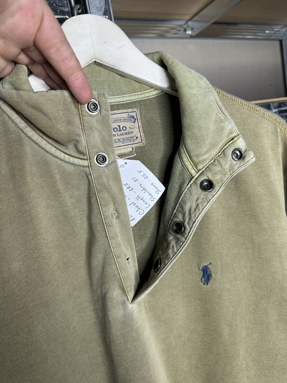 Polo Ralph Lauren Polo Ralph Lauren Authentic Denim Goods Sweatshirt Size US L / EU 52-54 / 3 - 8 Thumbnail