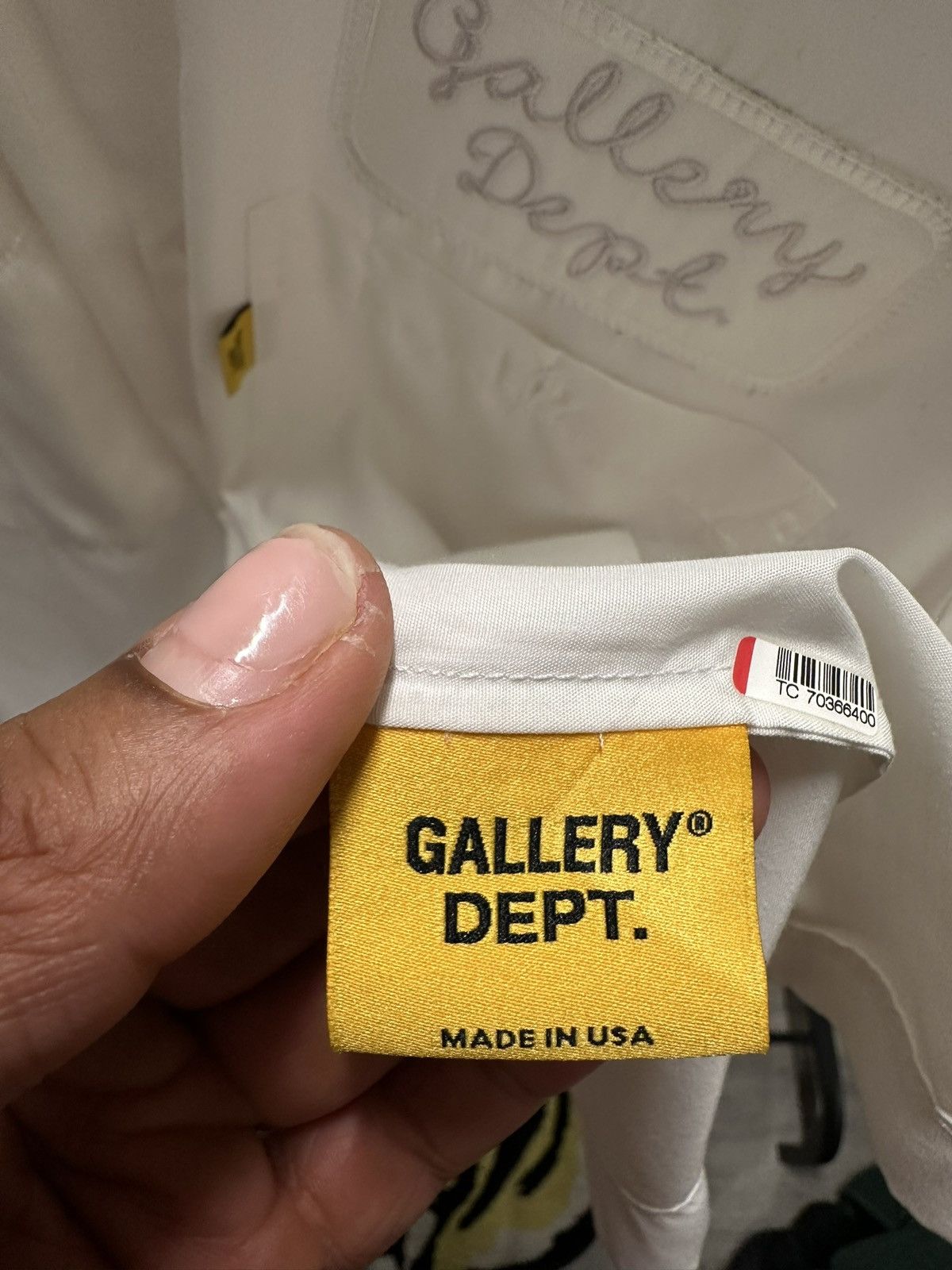 Gallery Dept. GALLERY DEPT. JOSUE TAILORING SHIRT Size US L / EU 52-54 / 3 - 4 Thumbnail