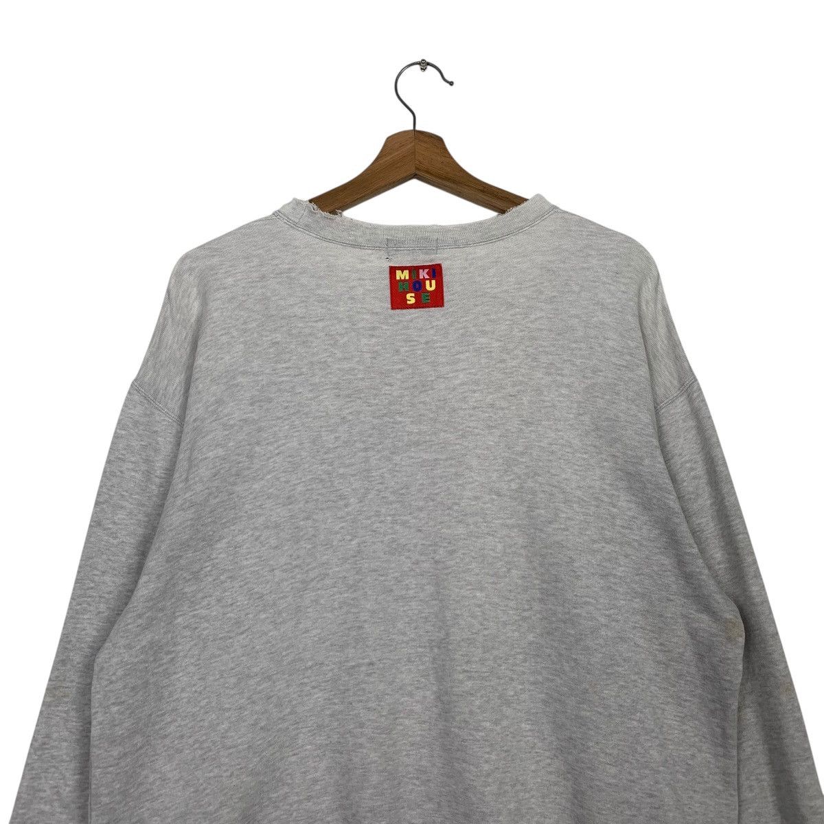 Japanese Brand Vintage Miki House Big Logo Crewneck Sweatshirt Size US L / EU 52-54 / 3 - 8 Thumbnail