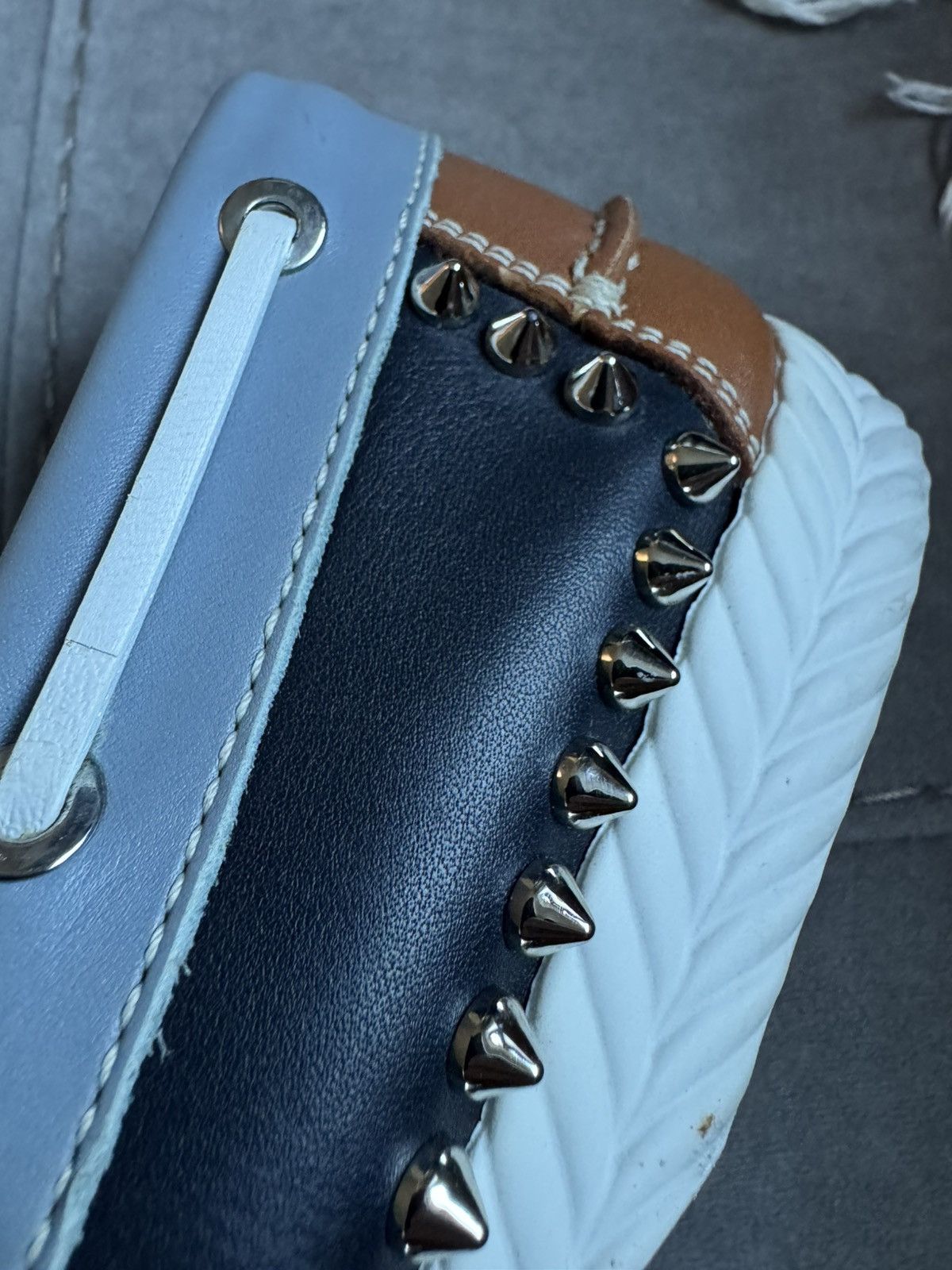 Christian Louboutin Christian Louboutin Steckel Boat Deck Flats sz 41.5 see phot Size US 8.5 / EU 41-42 - 22 Thumbnail
