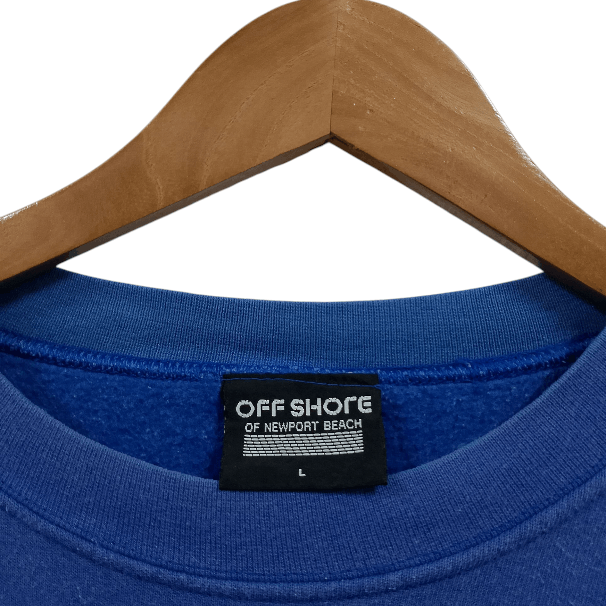 Japanese Brand Vintage Offshore of Newport Beach Sweatshirt Size US L / EU 52-54 / 3 - 3 Thumbnail