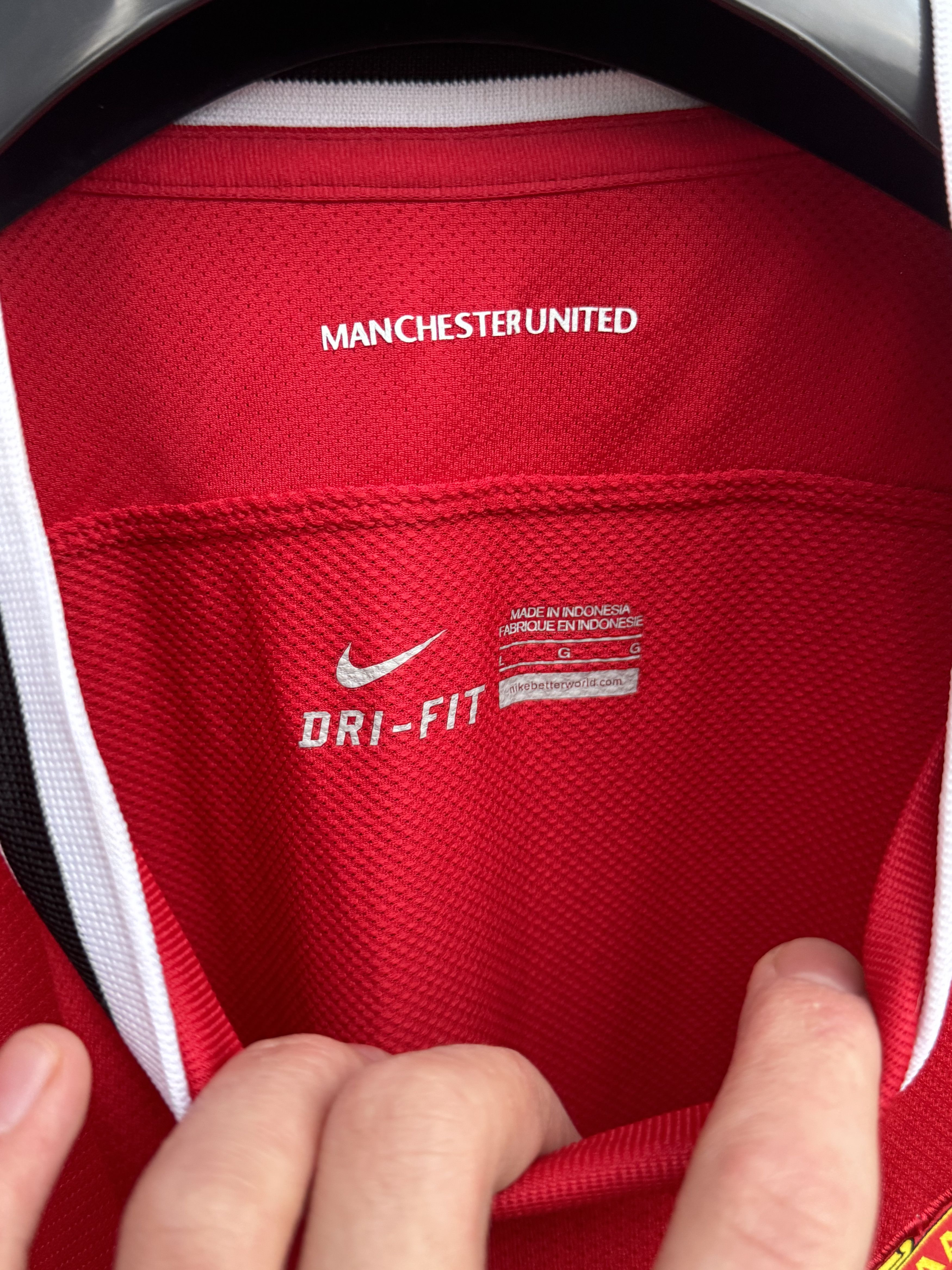 Nike Manchester United Jersey Football Shirt 2014/15 Nike Size US L / EU 52-54 / 3 - 6 Thumbnail